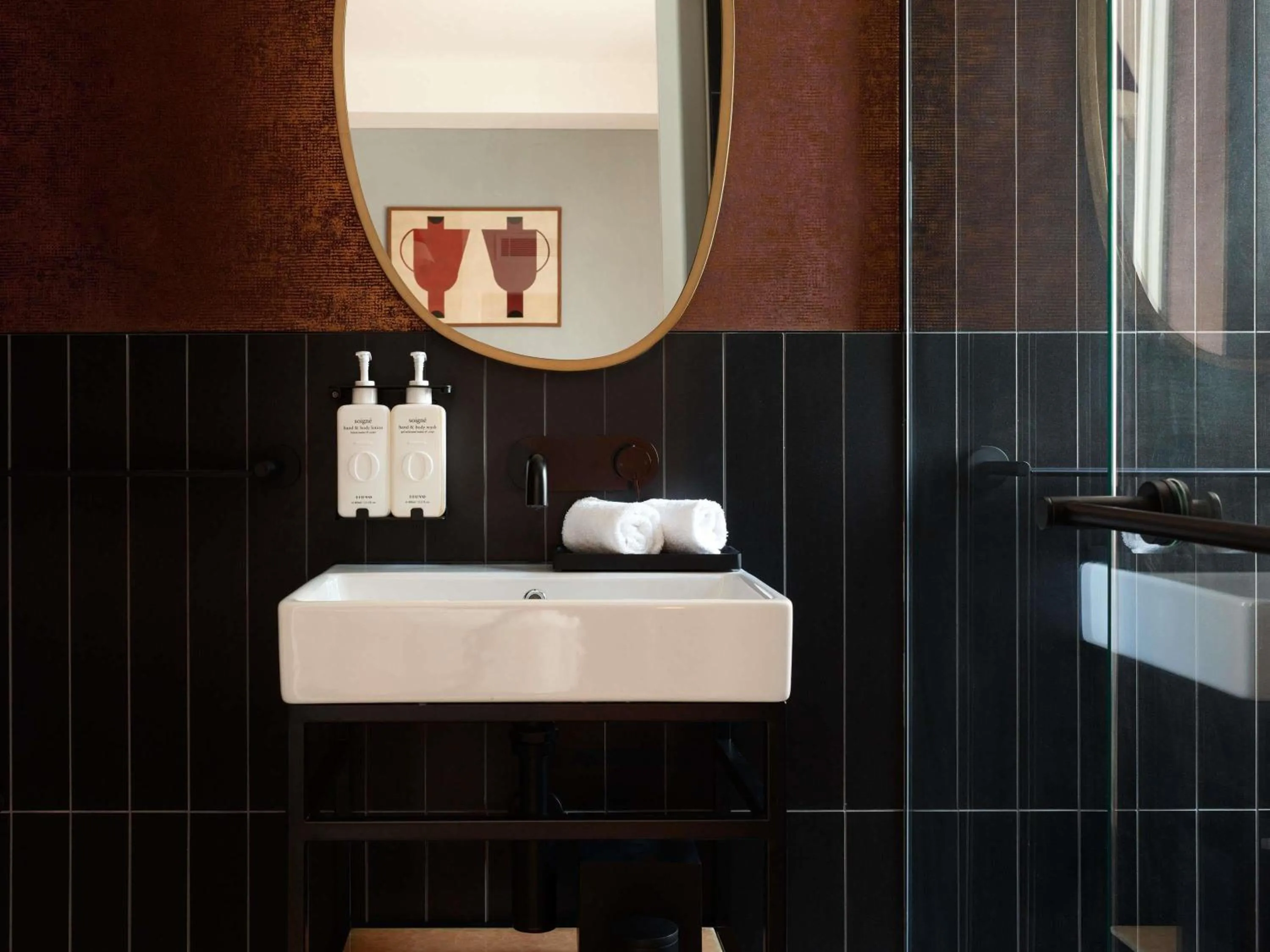 Bedroom in Hotel Morris Sydney, Handwritten Collection