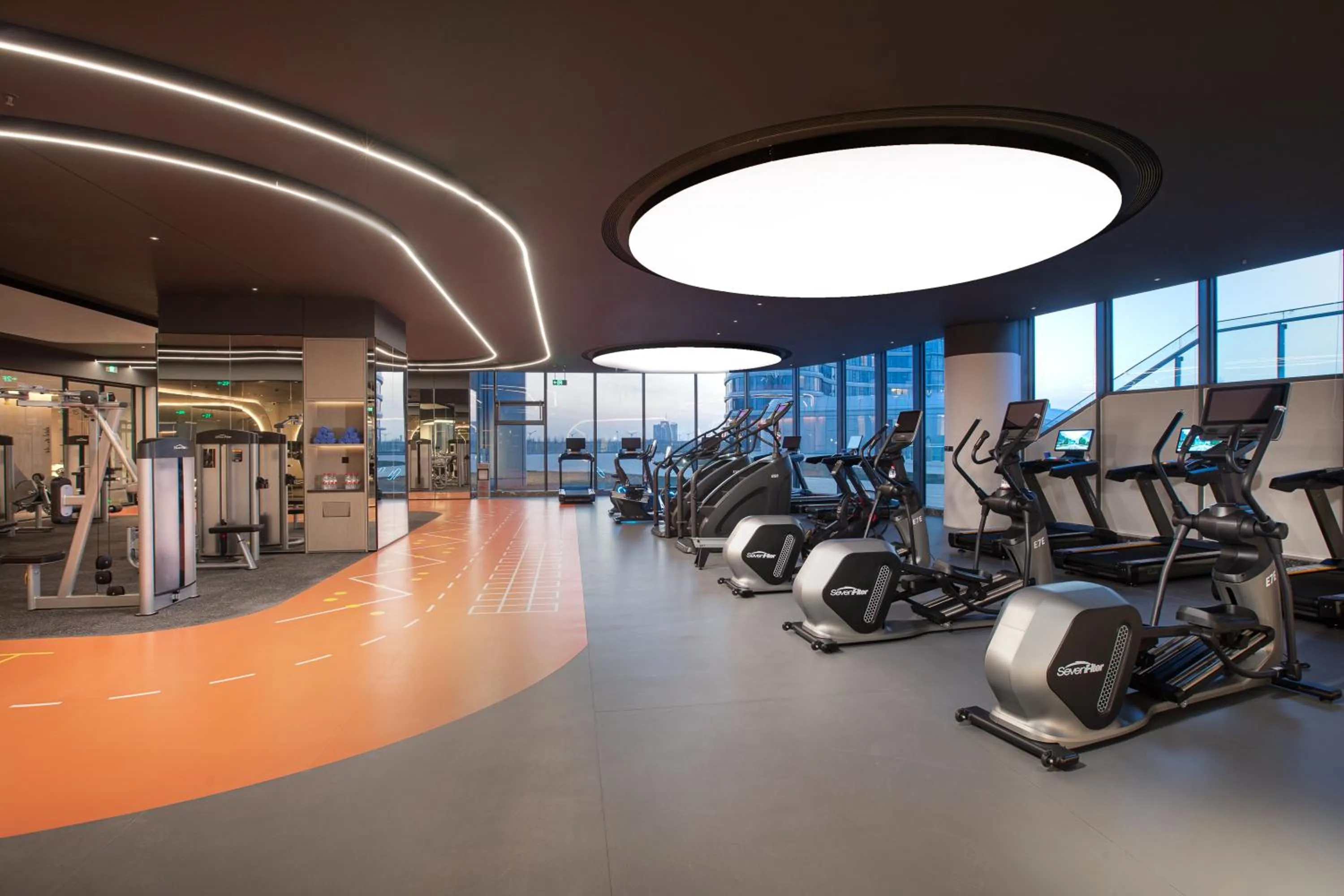 Fitness centre/facilities in Wyndham Shanxi Xiaohe Xincheng