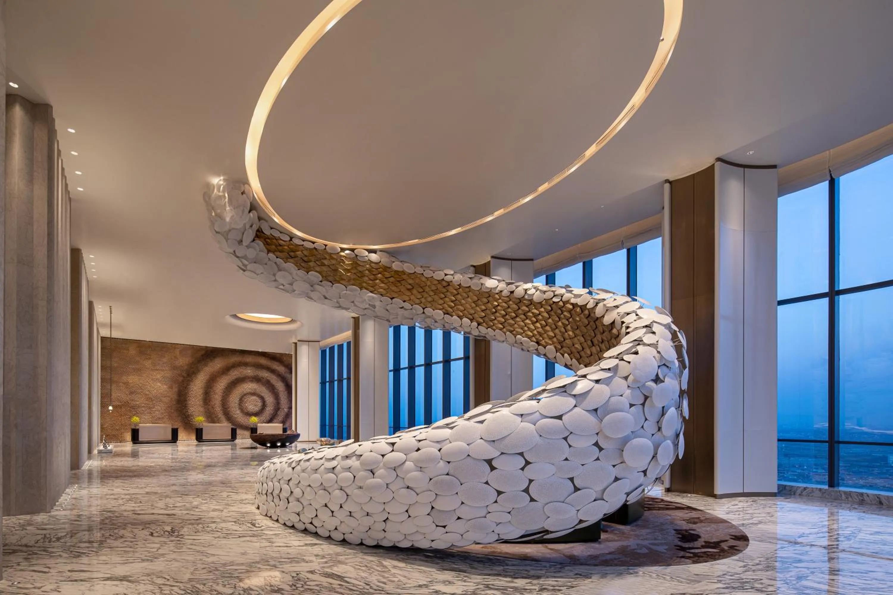 Lobby or reception in Wyndham Shanxi Xiaohe Xincheng