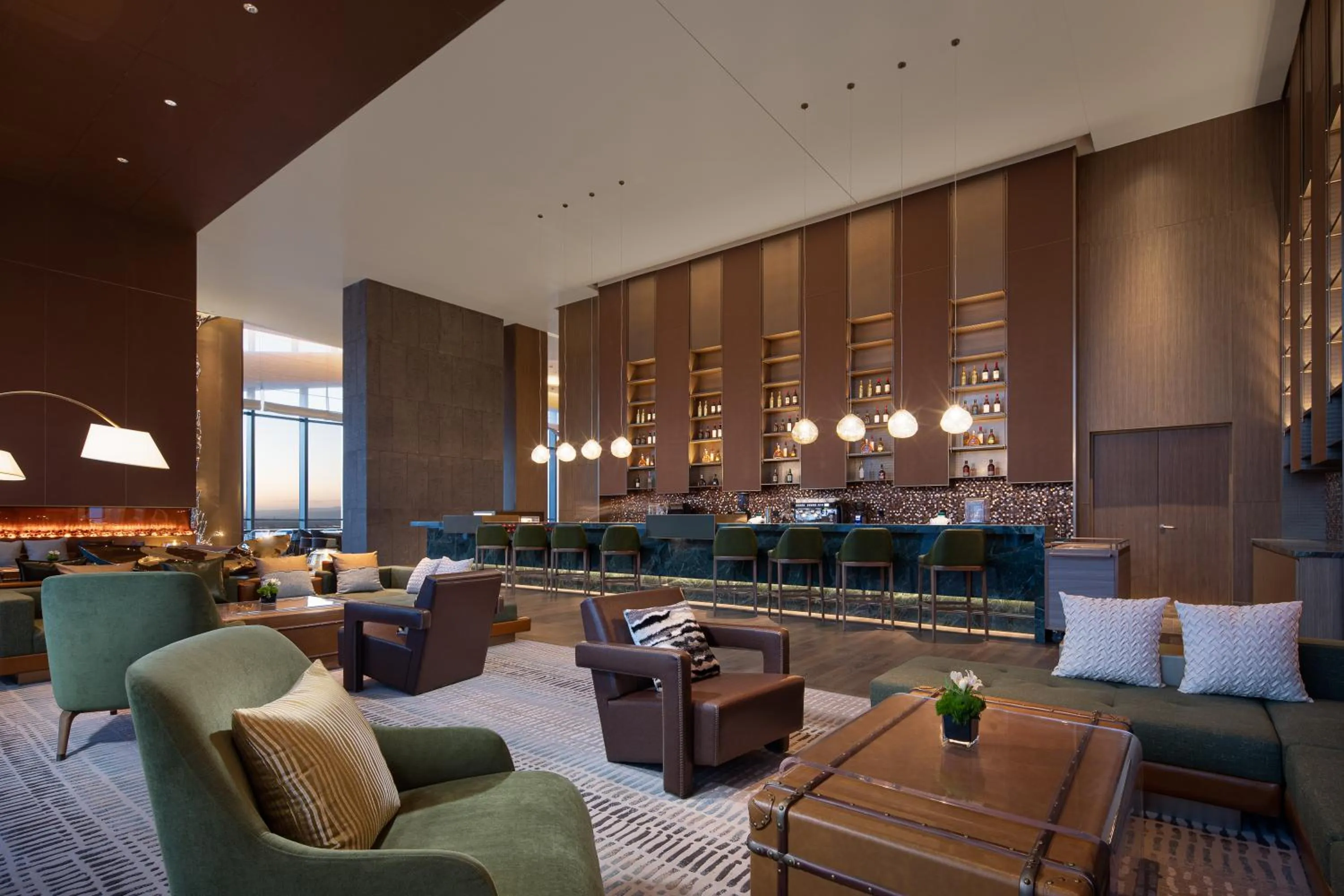 Lounge or bar in Wyndham Shanxi Xiaohe Xincheng