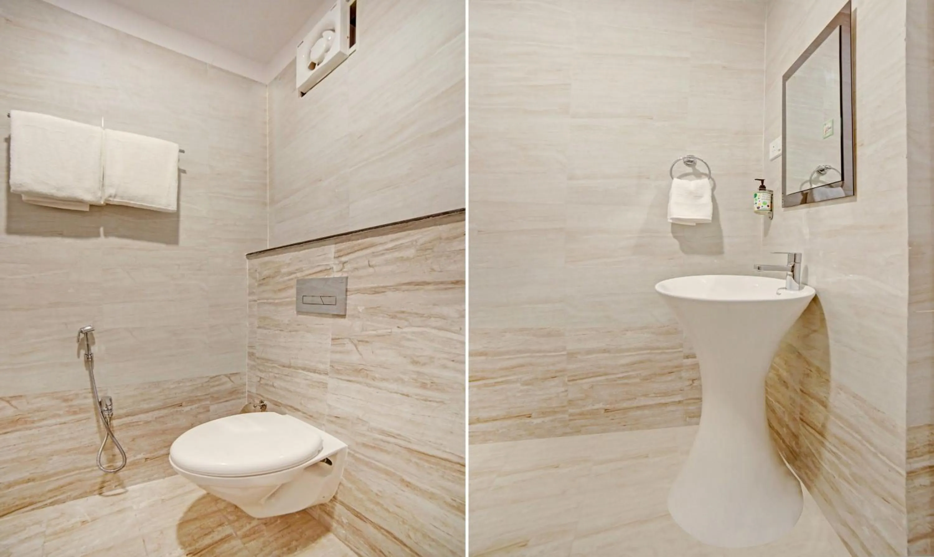 Toilet in Treebo Lazystay Elite