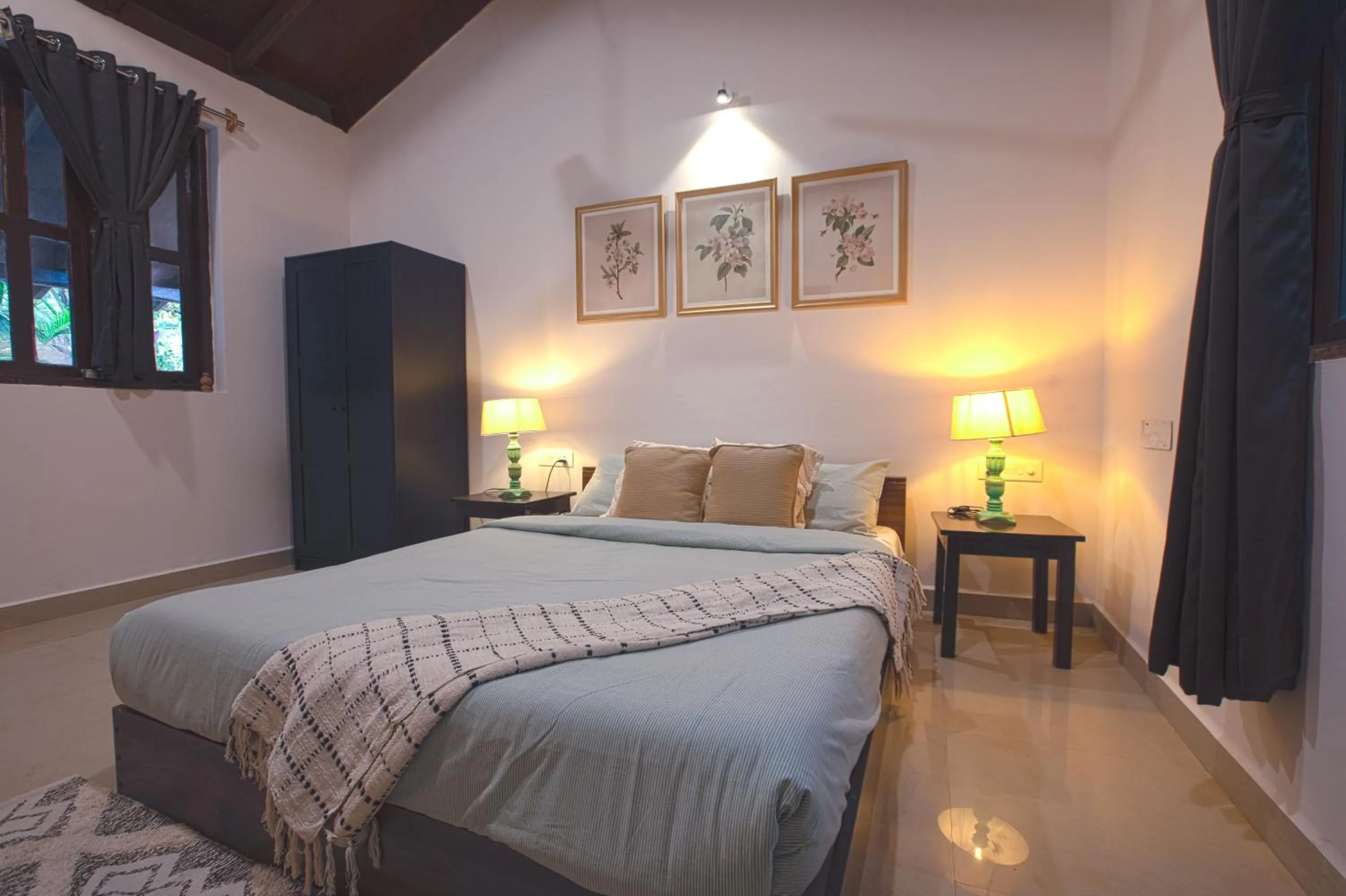 Bedroom, Bed in Woodpegger By The Beach, Mandrem