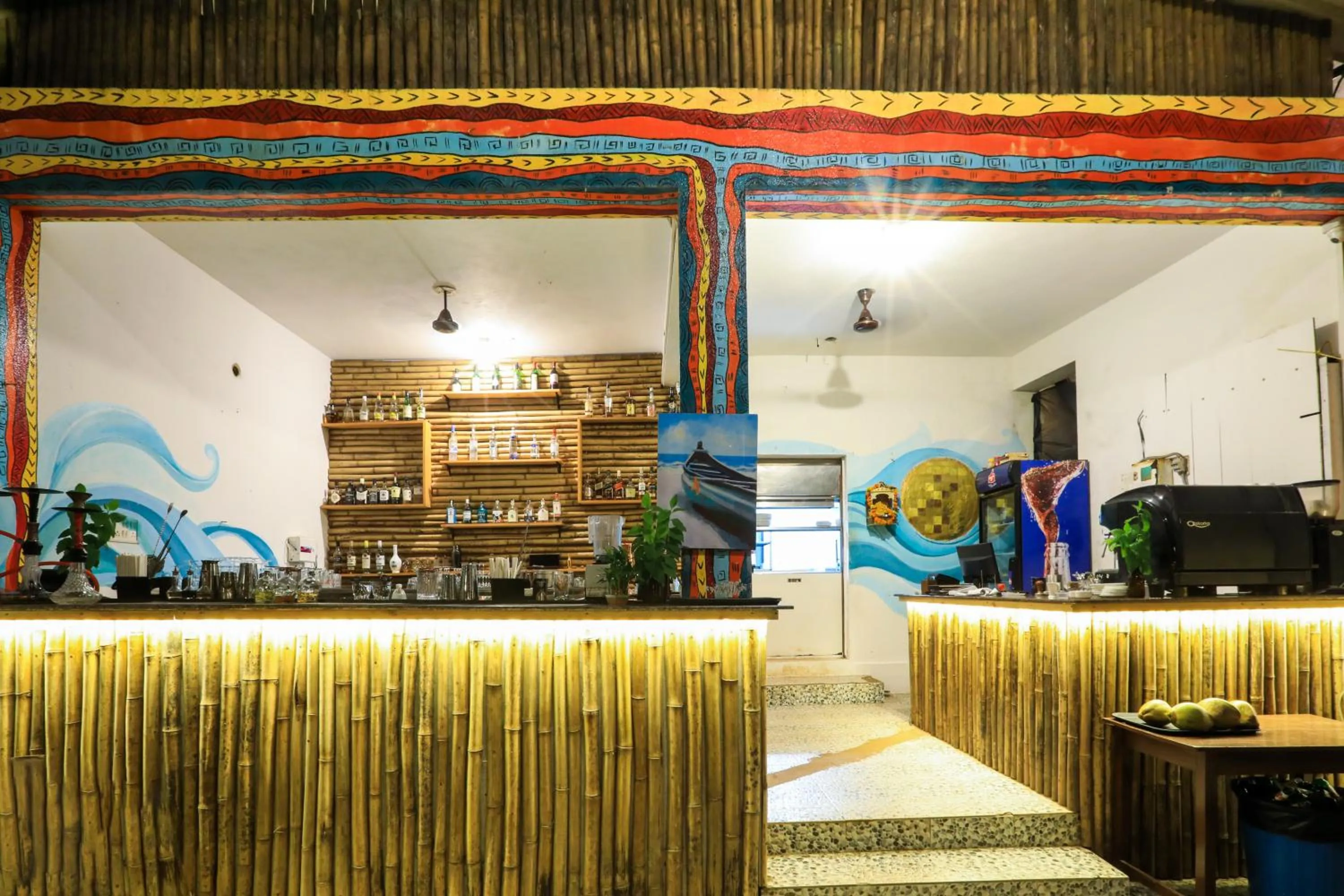 Restaurant/places to eat in Woodpegger By The Beach, Mandrem