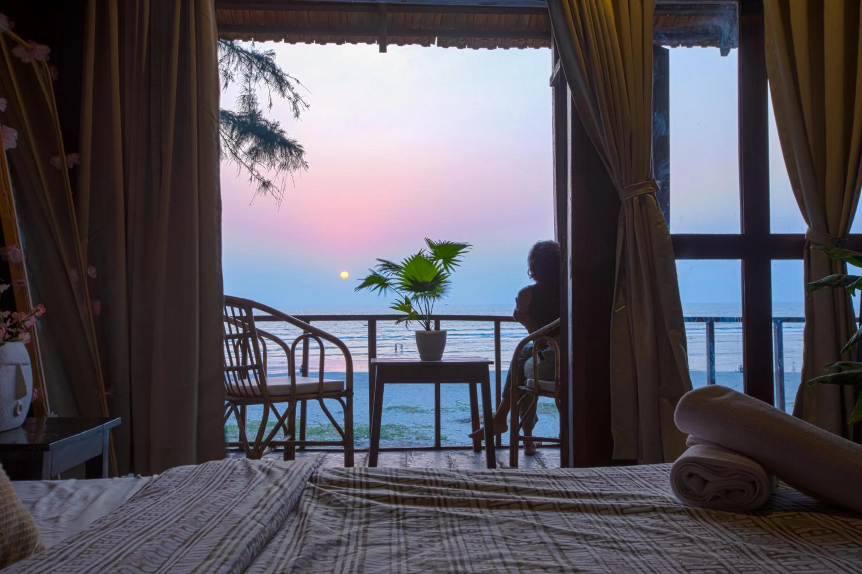 View (from property/room) in Woodpegger By The Beach, Mandrem