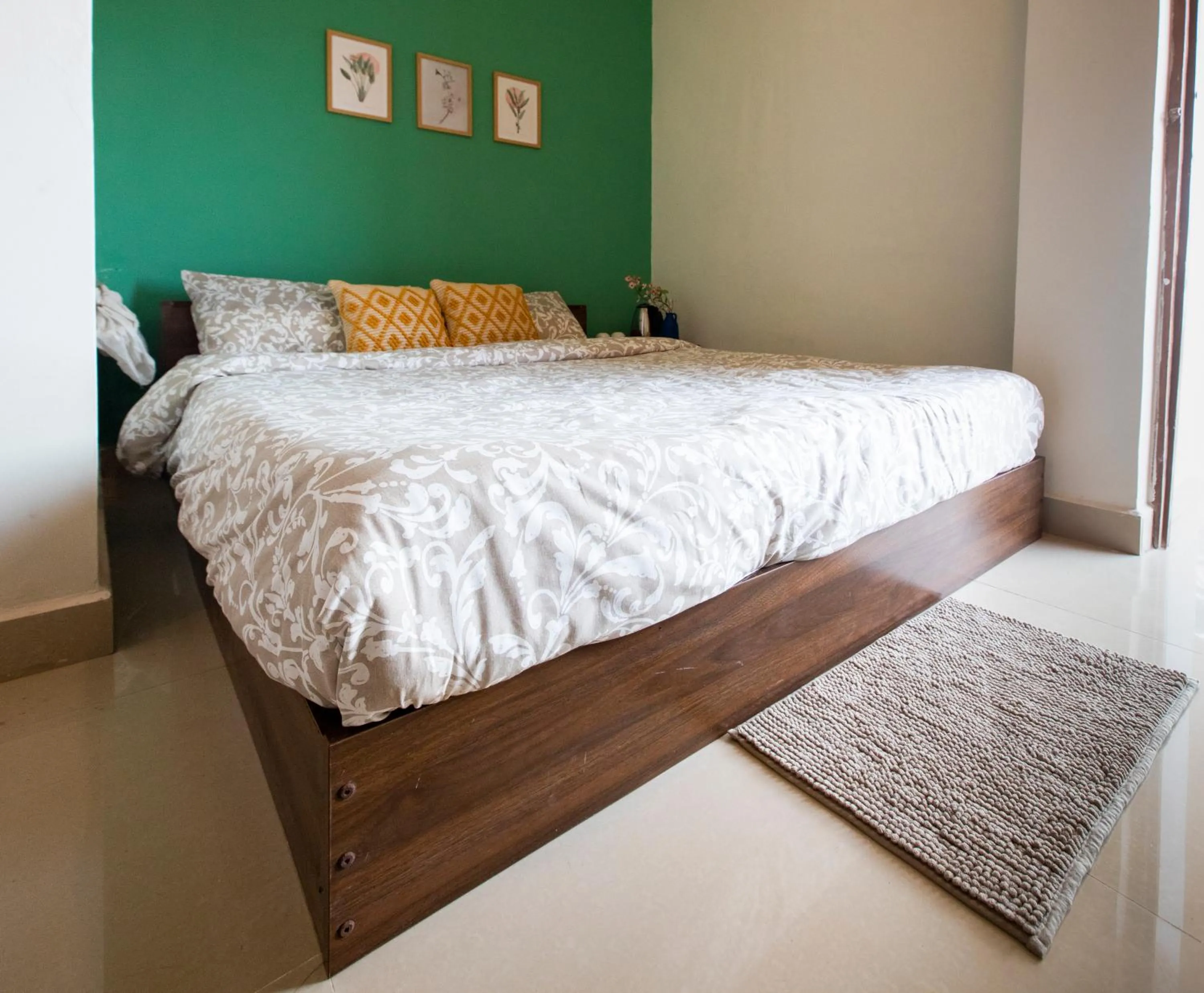 Bed in Woodpegger By The Beach, Mandrem