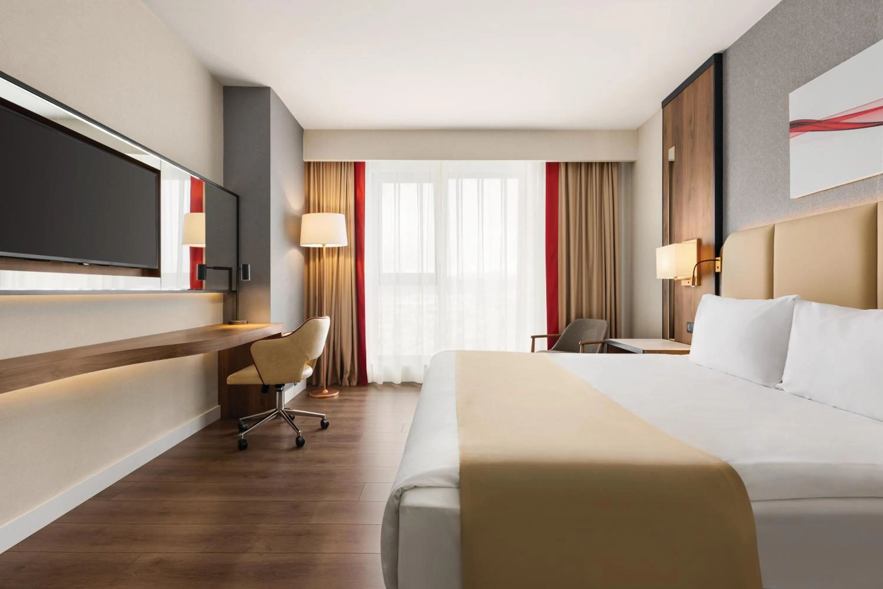 Bedroom, Bed in Ramada by Wyndham Karapinar