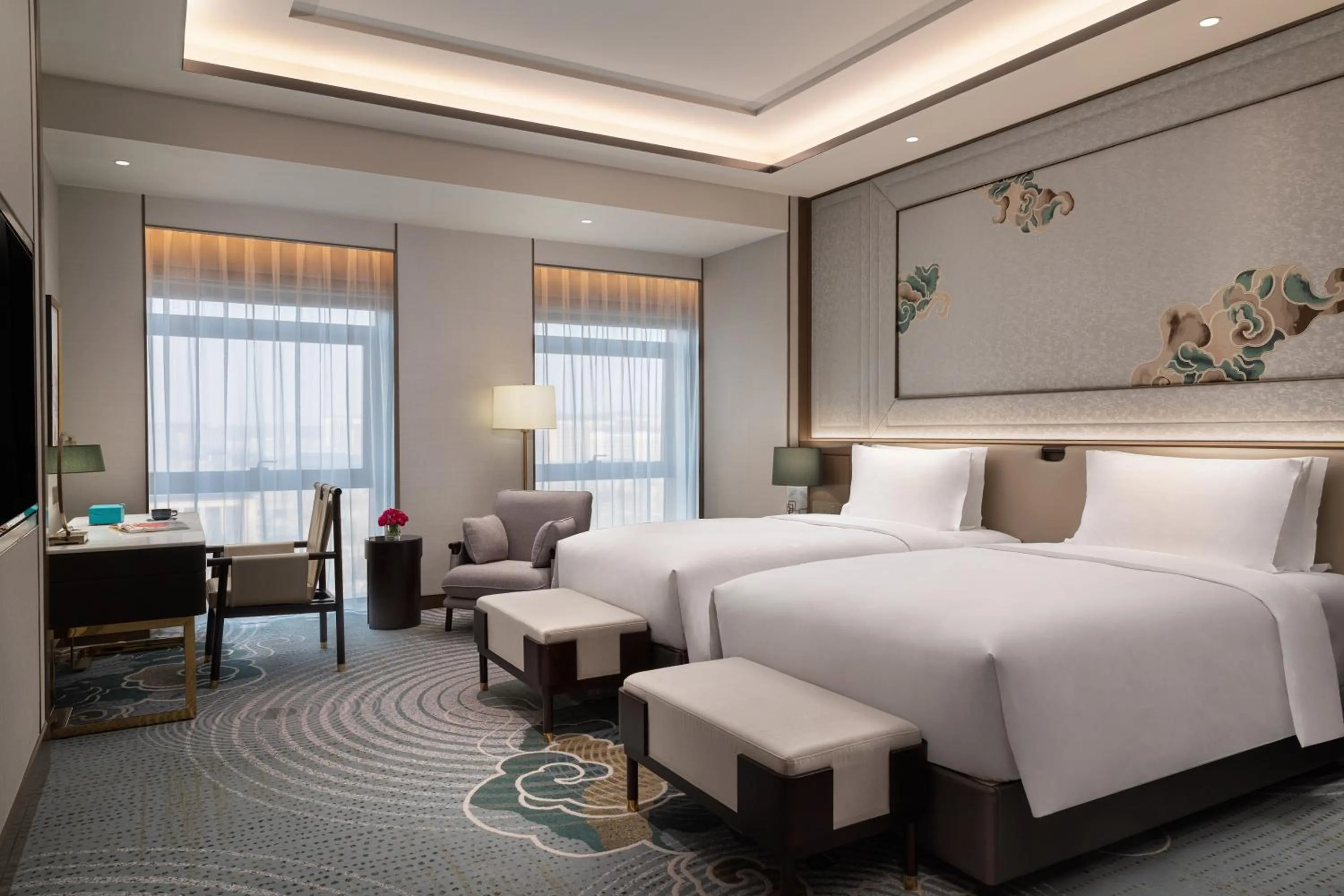 Bedroom, Bed in Sofitel Xiong An