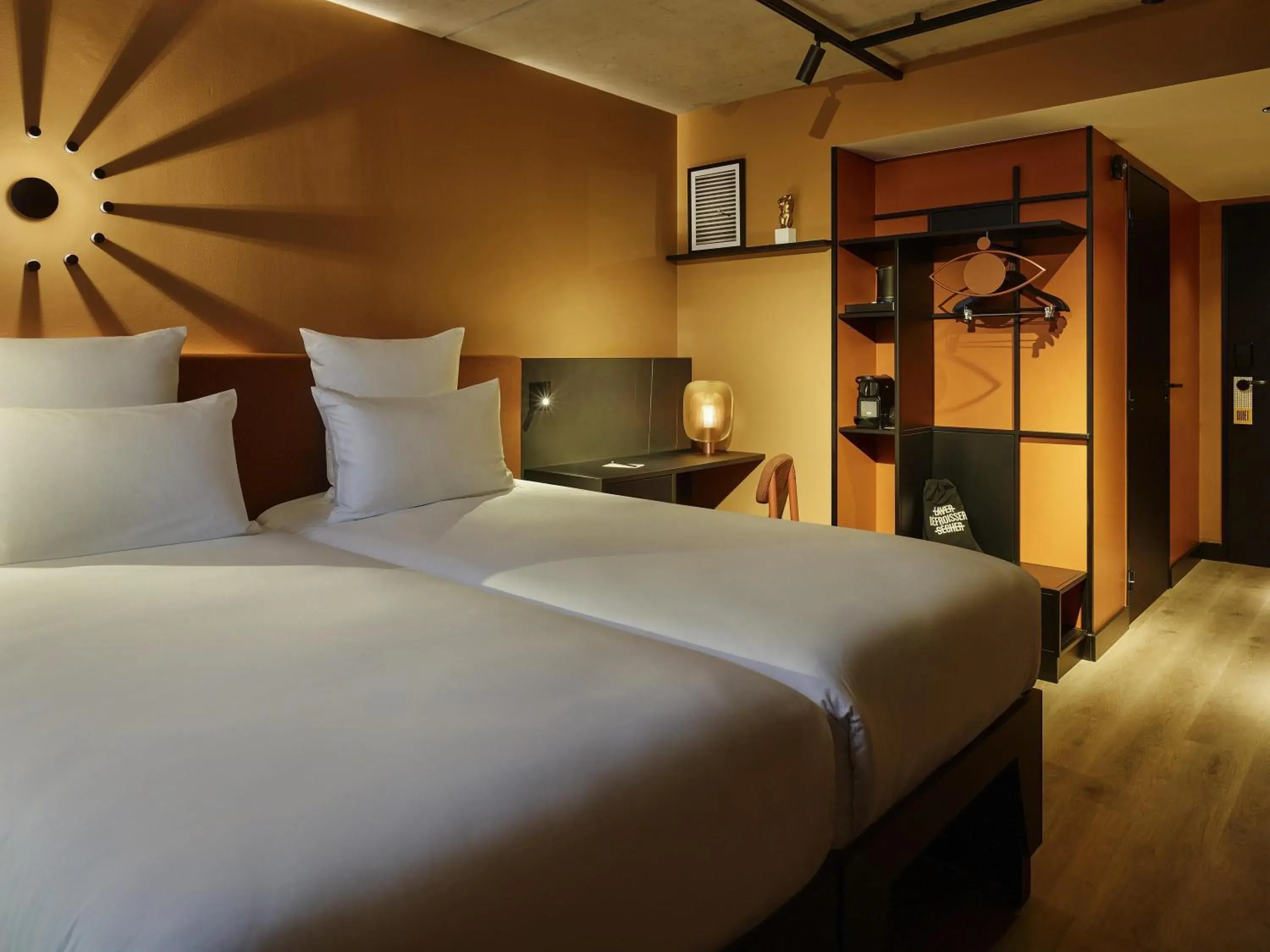 Tribe Comfort with Two Single Beds in Tribe Paris Saint Ouen Tribe Comfort with Two Single Beds in Tribe Paris Saint Ouen