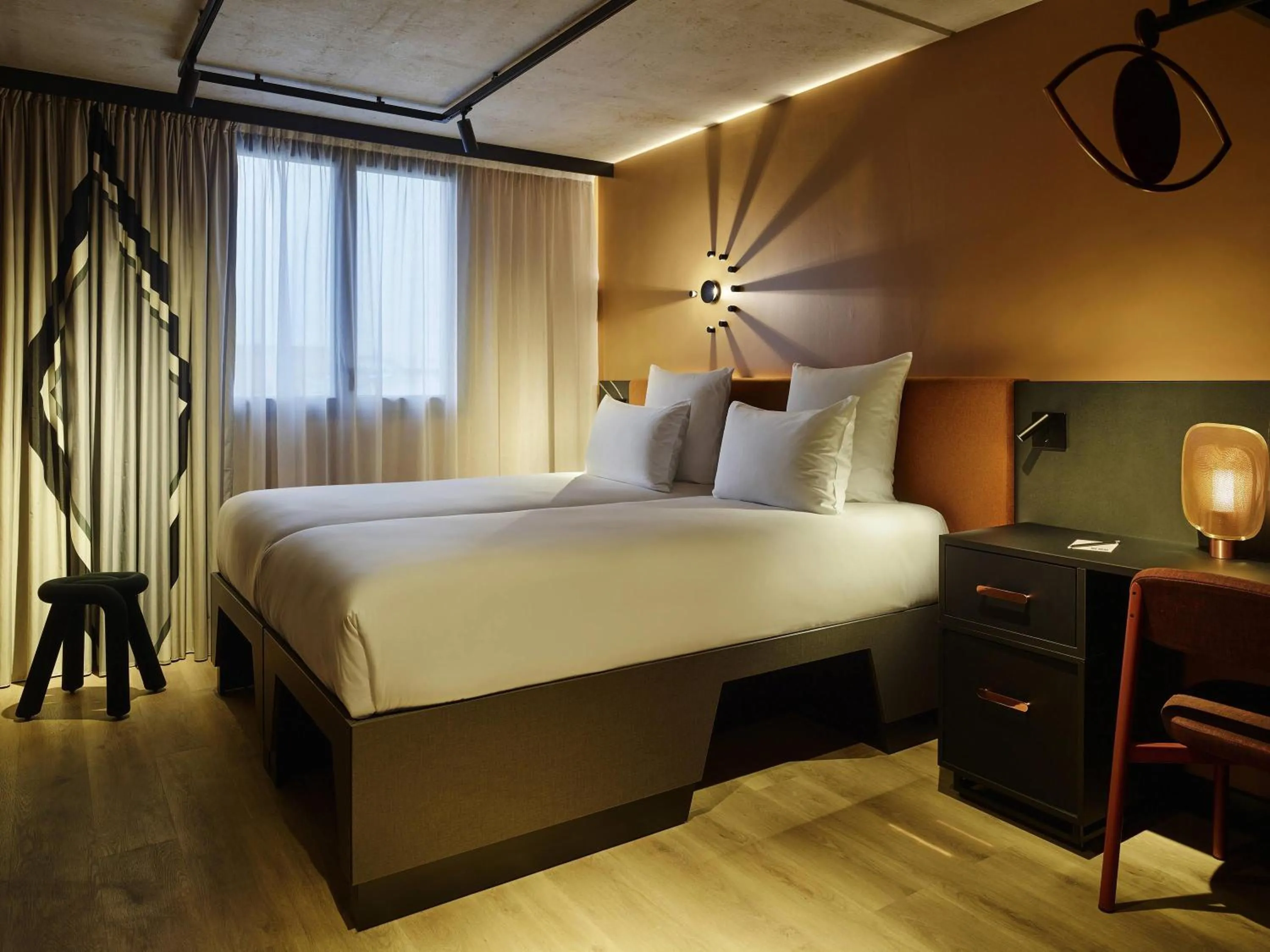 Bedroom, Bed in Tribe Paris Saint Ouen