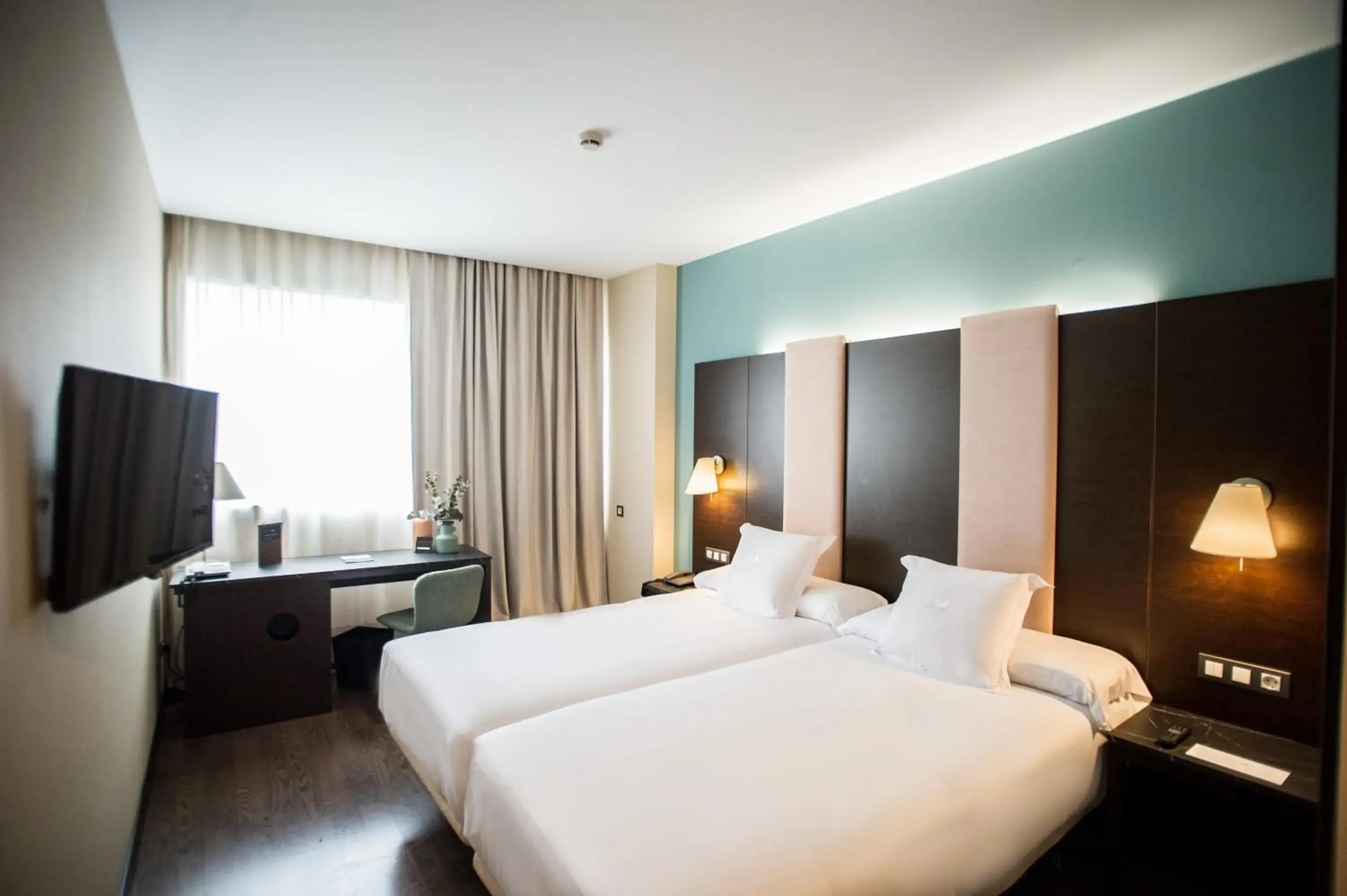 Twin Room in AZZ Pamplona Norte Hotel Twin Room in AZZ Pamplona Norte Hotel