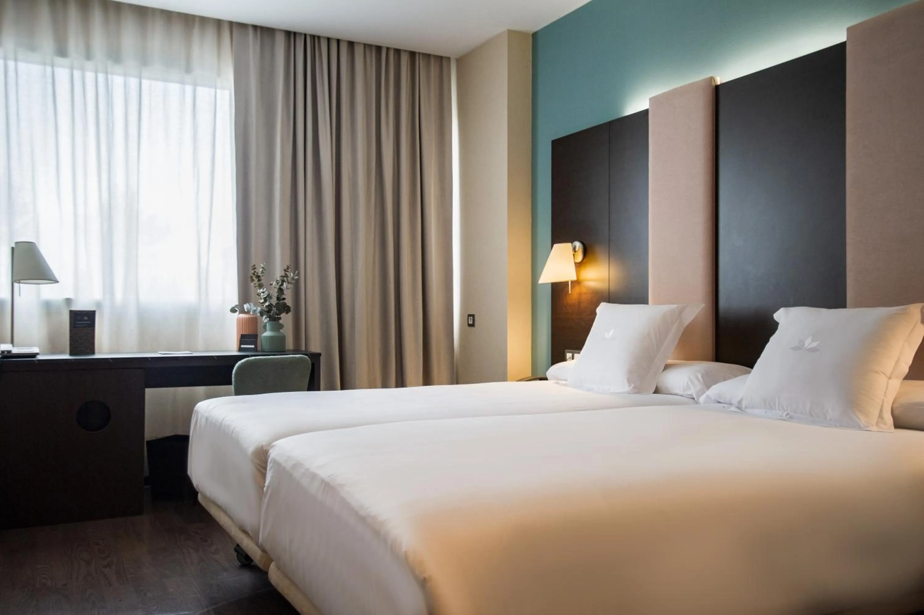 Bed in AZZ Pamplona Norte Hotel