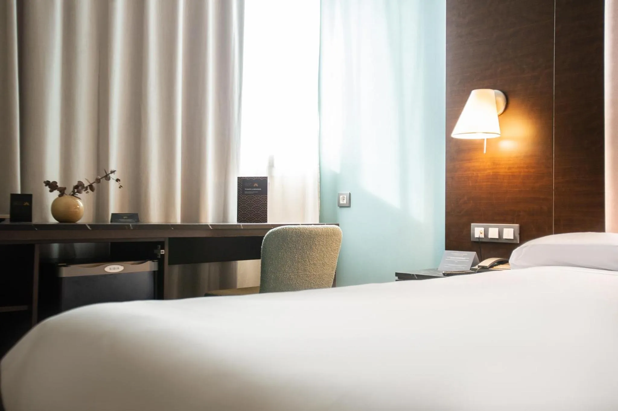 Bed in AZZ Pamplona Norte Hotel