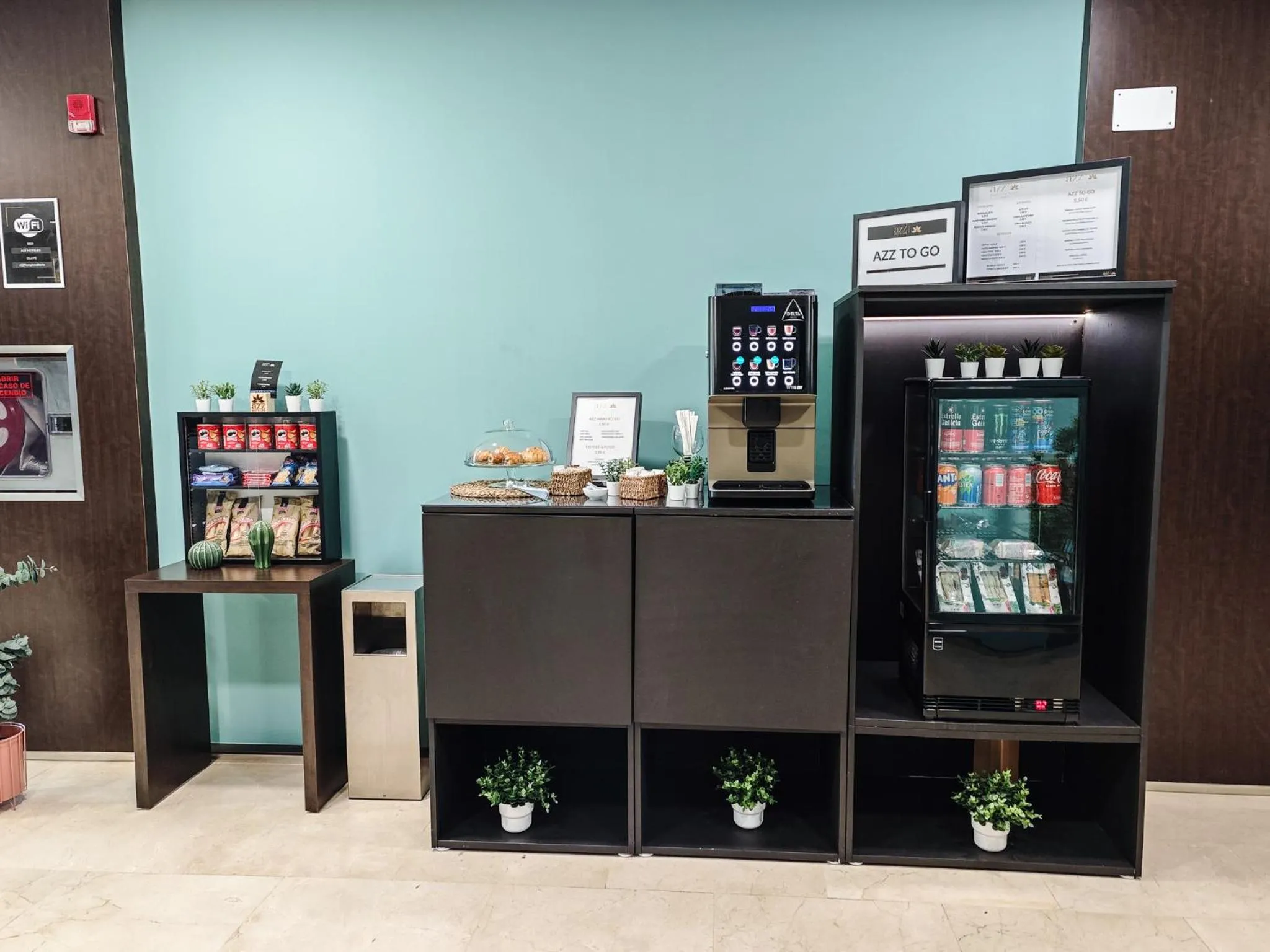 Lobby or reception in AZZ Pamplona Norte Hotel