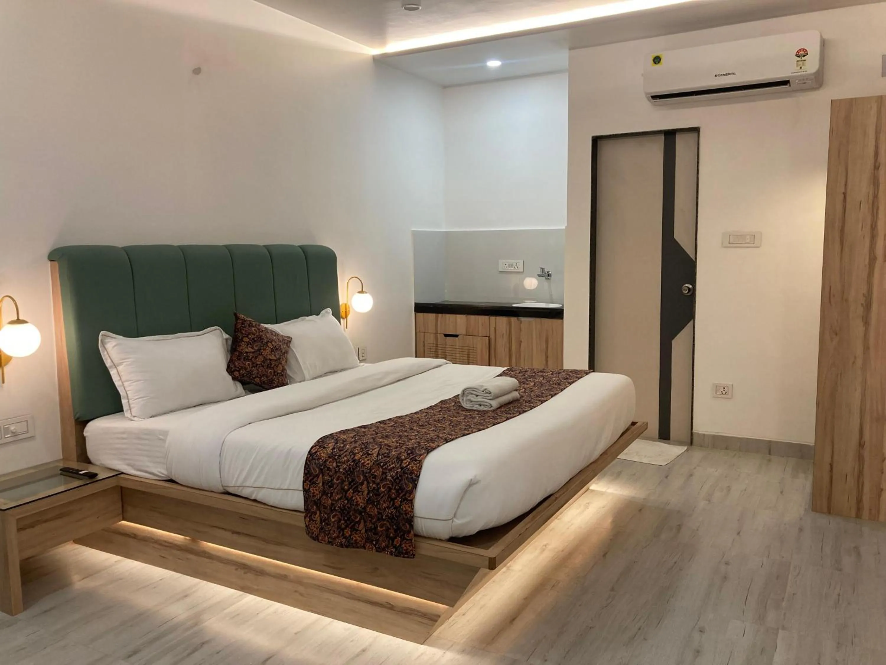 Bed in The Lavish Stay