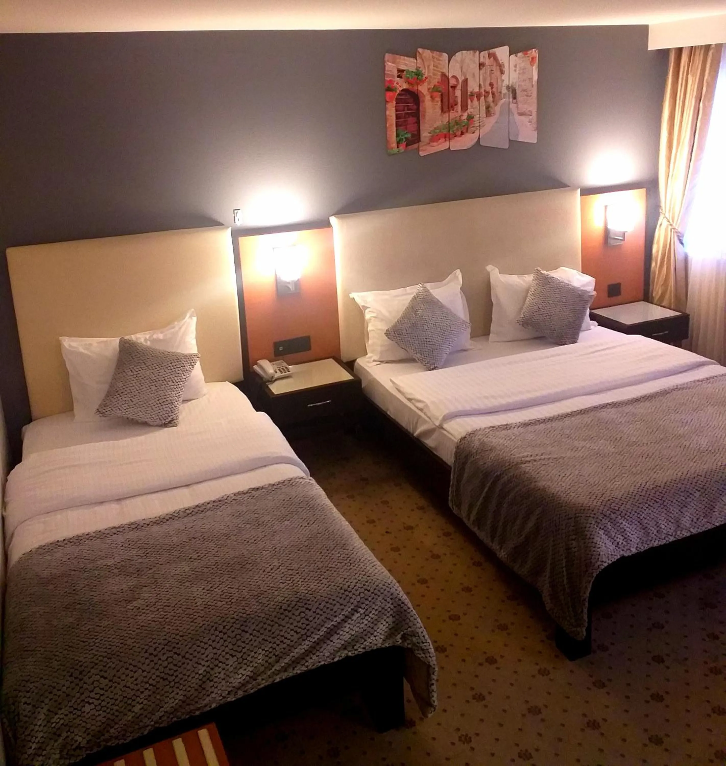 Bed in ZEO HOTEL merter