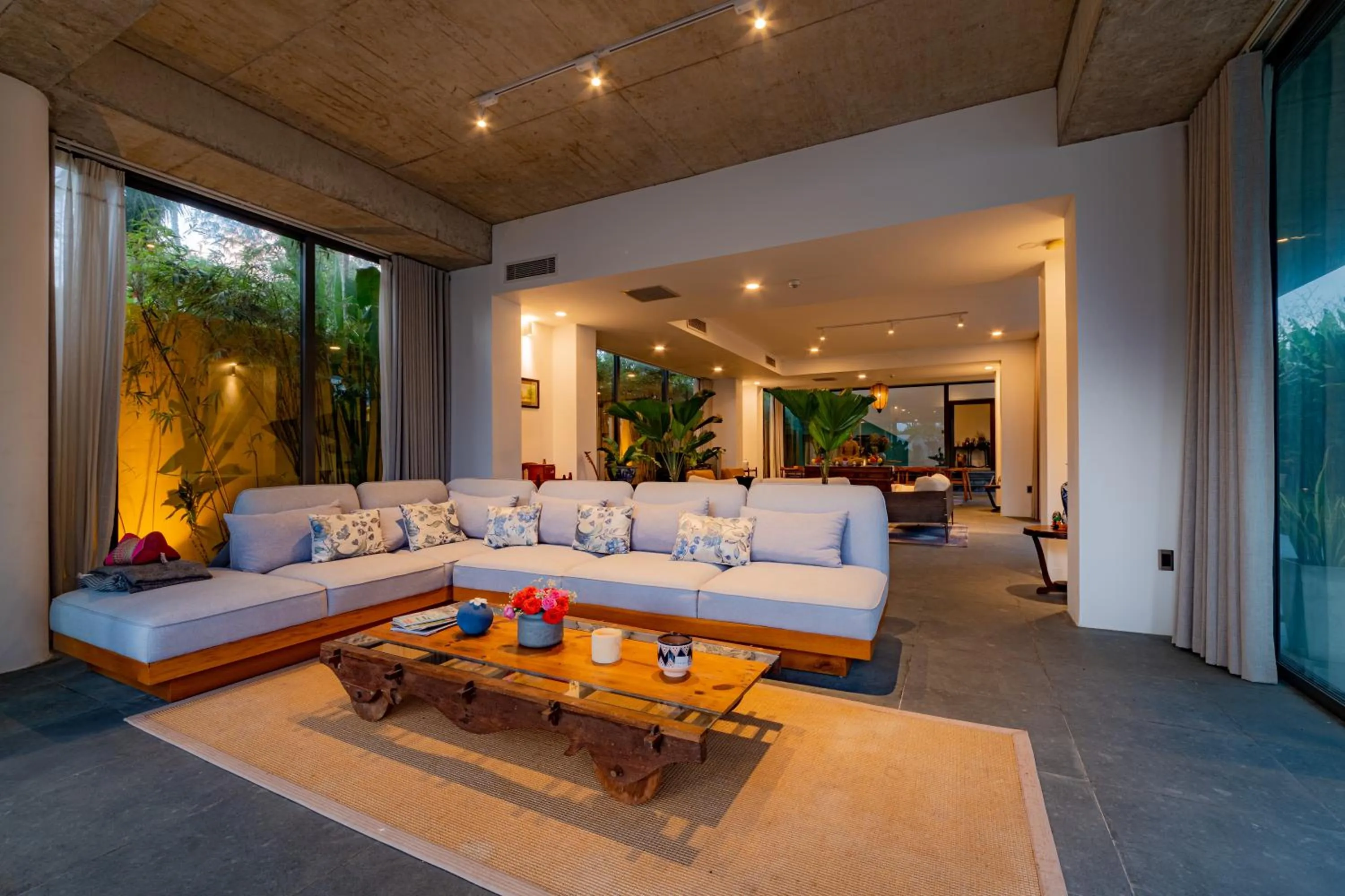 Living room in Akala Villa Hoi An