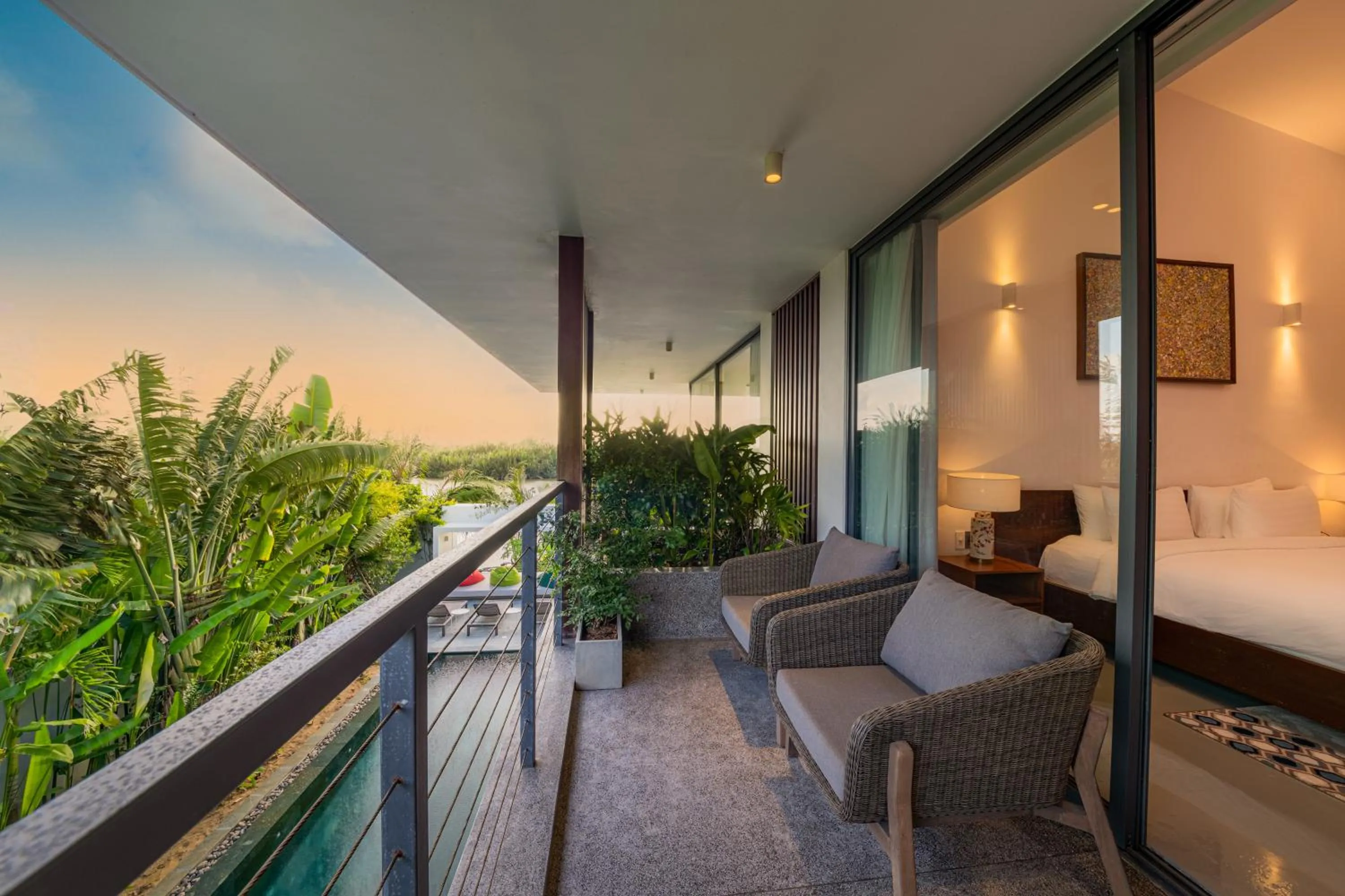 Garden in Akala Villa Hoi An