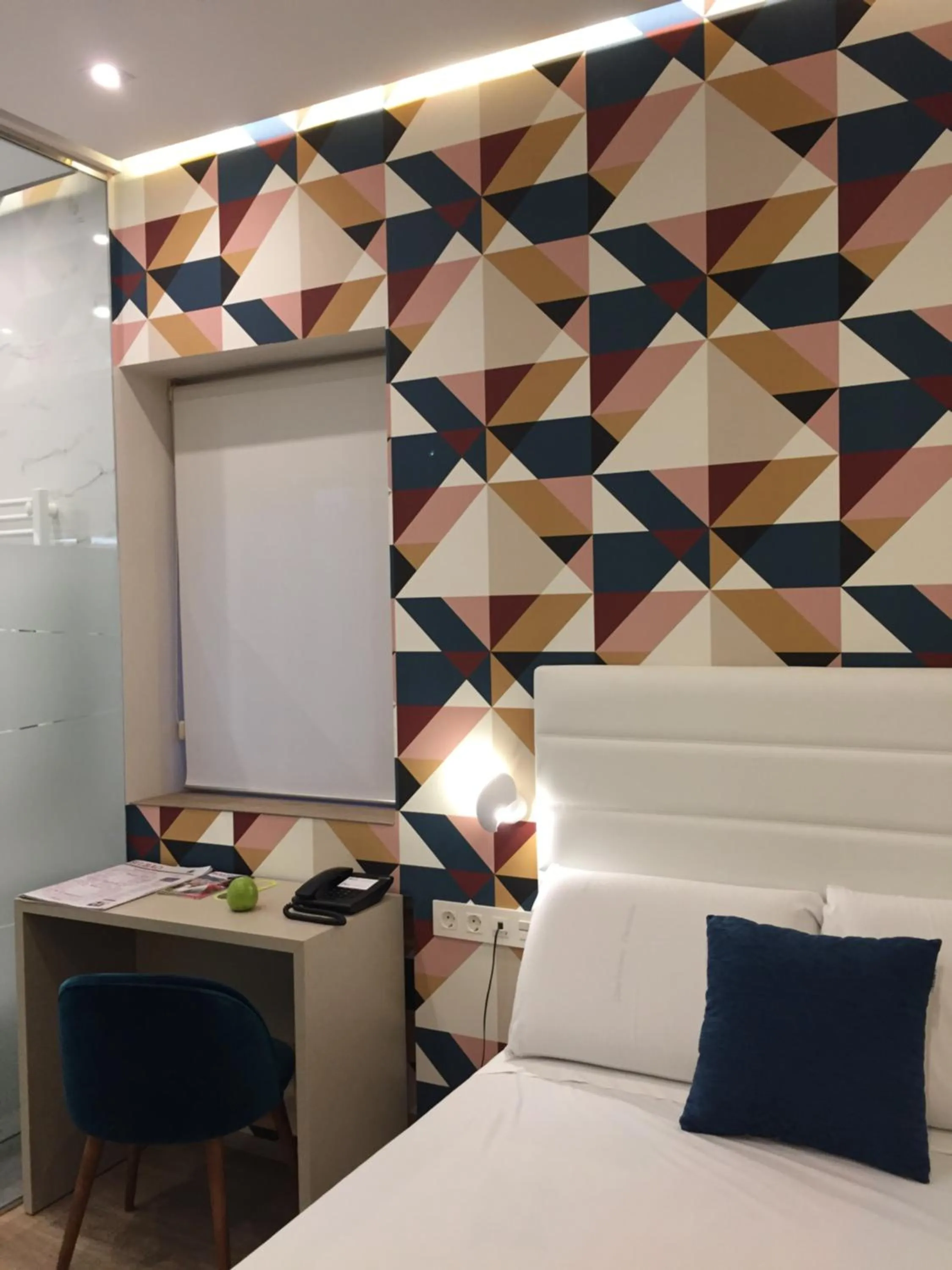 Bed in Hotel Artetxe