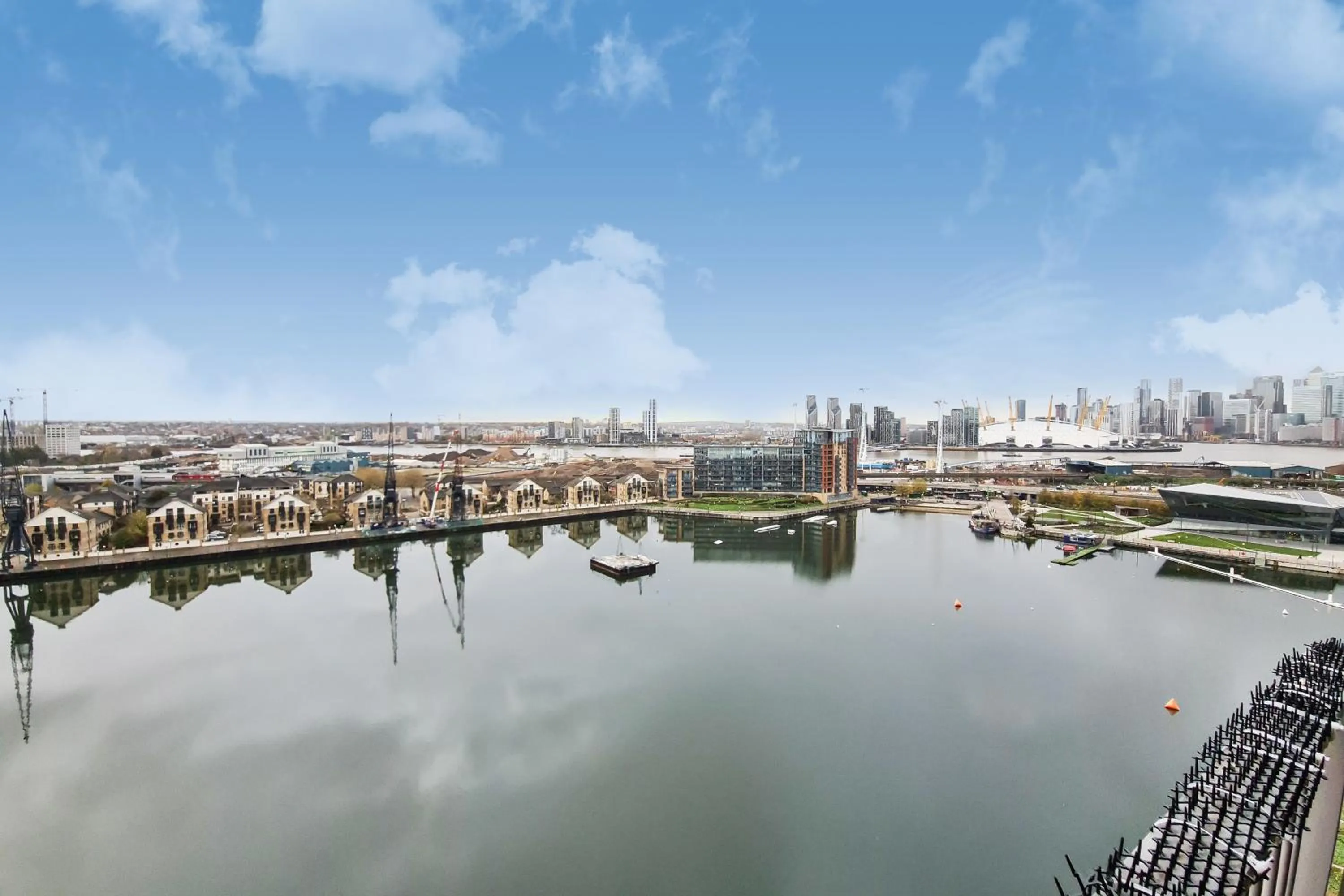 River view in Deluxe Two Bed Apartment with River & City View