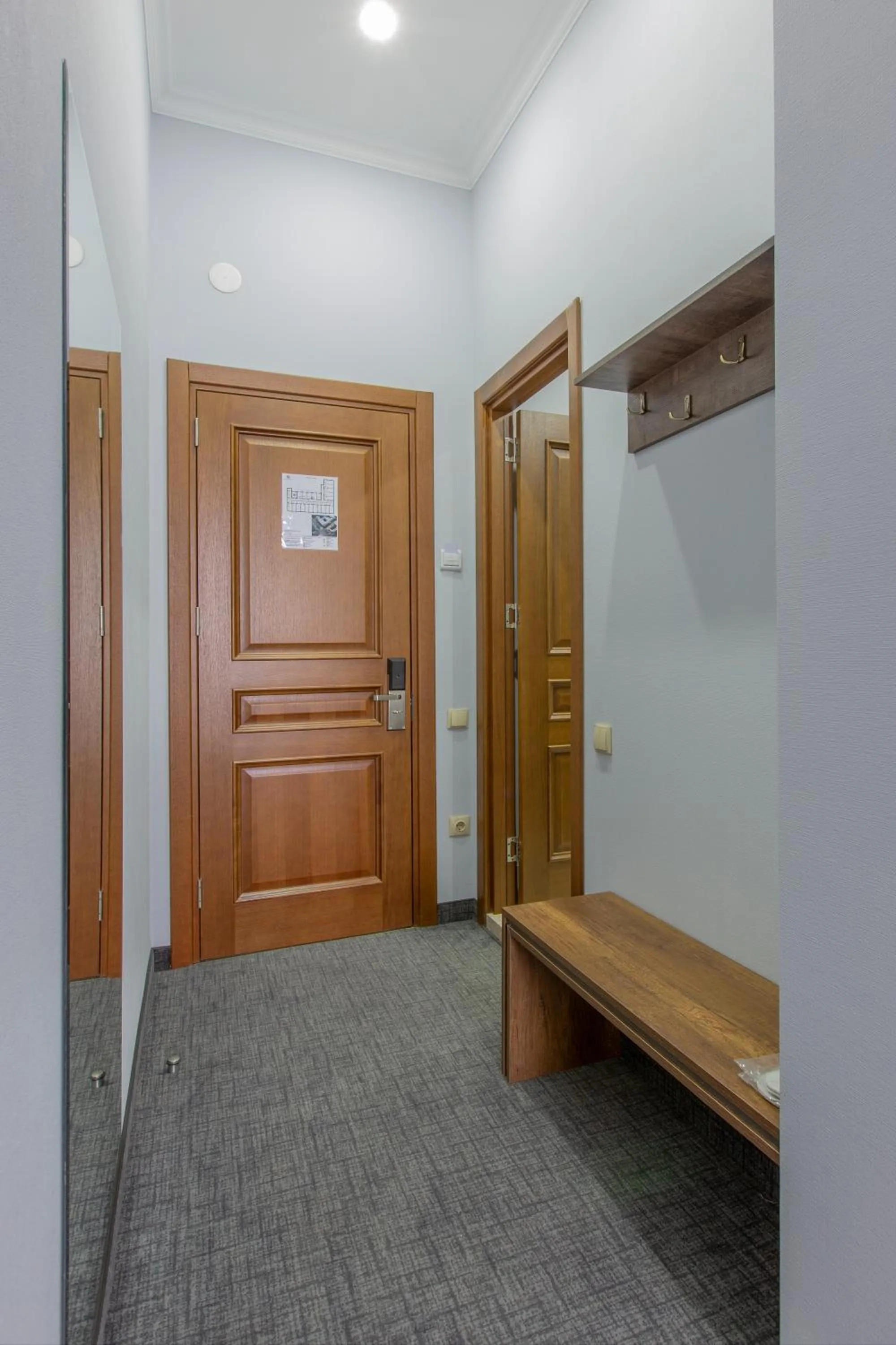 wardrobe in Alma Boutique Hotel