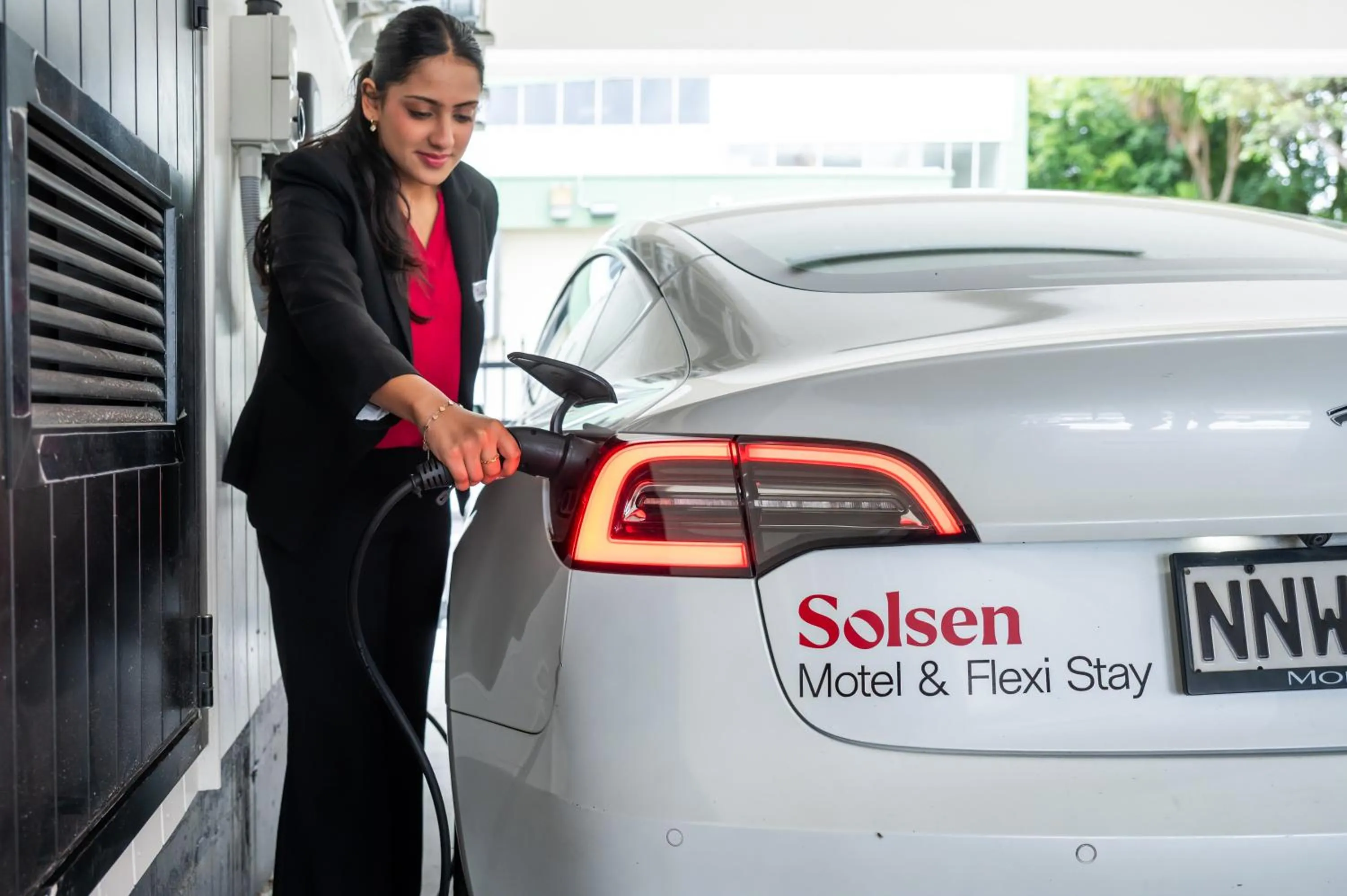 Parking in Solsen Flexi-Stay & Motel