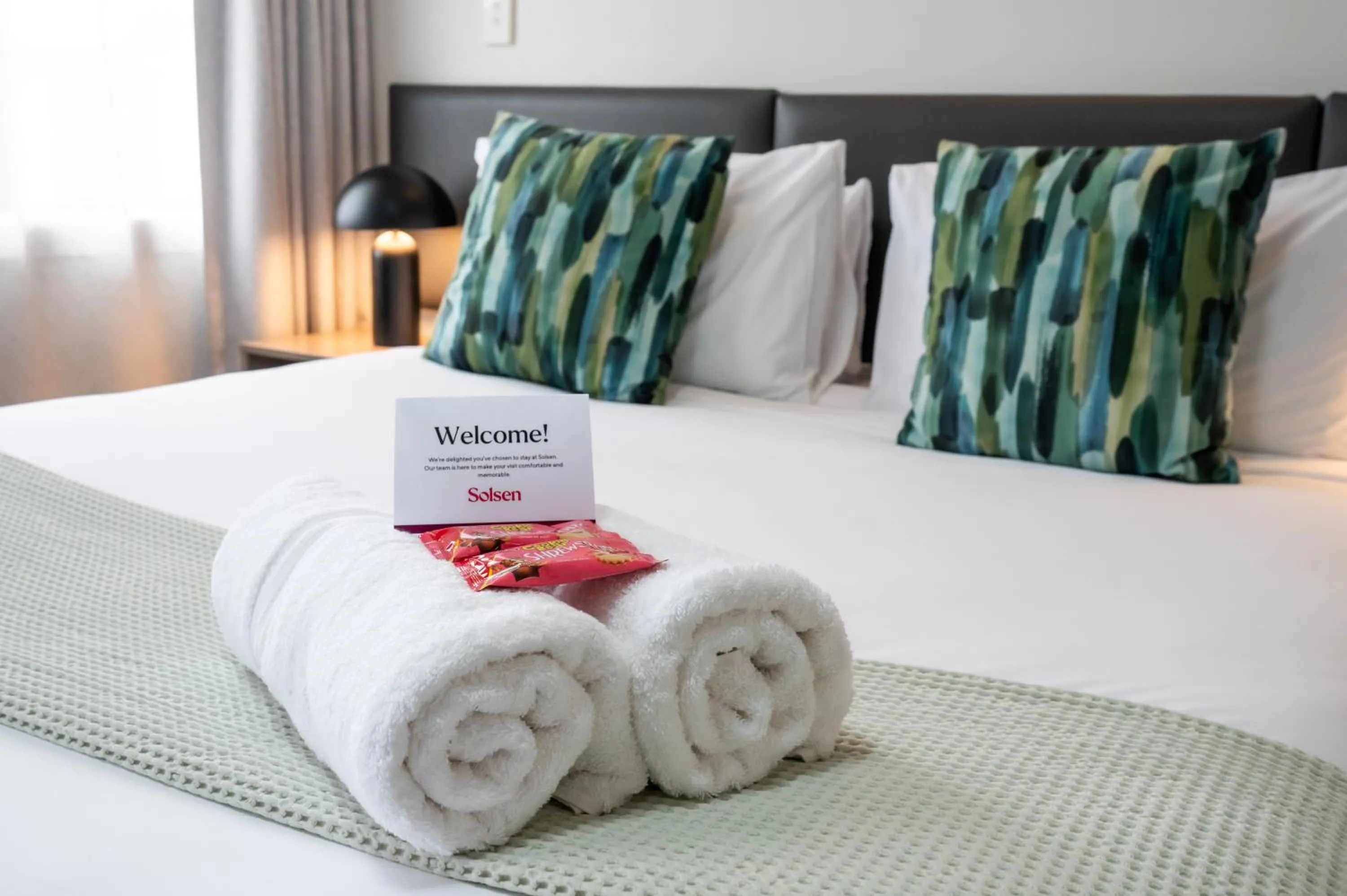 Bed in Solsen Flexi-Stay & Motel