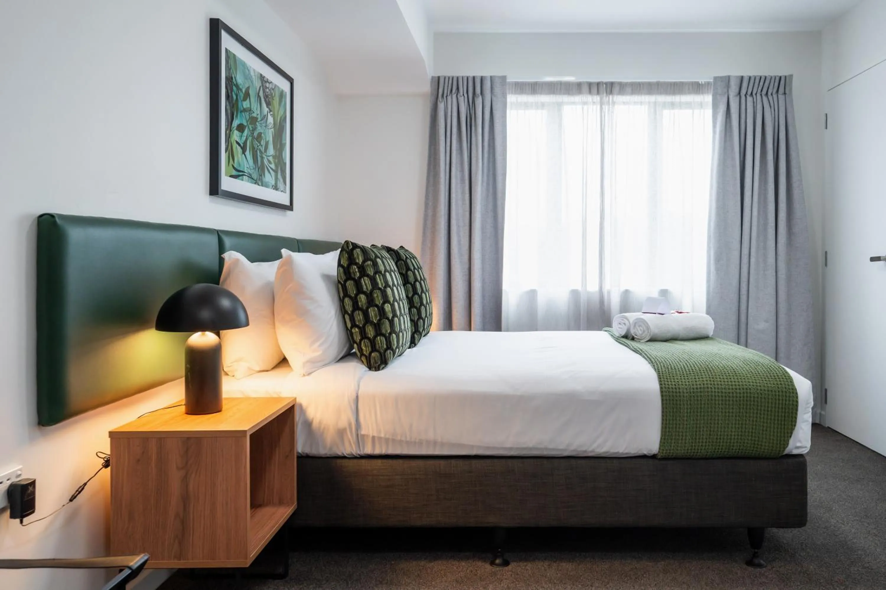 Photo of the whole room, Bed in Solsen Flexi-Stay & Motel