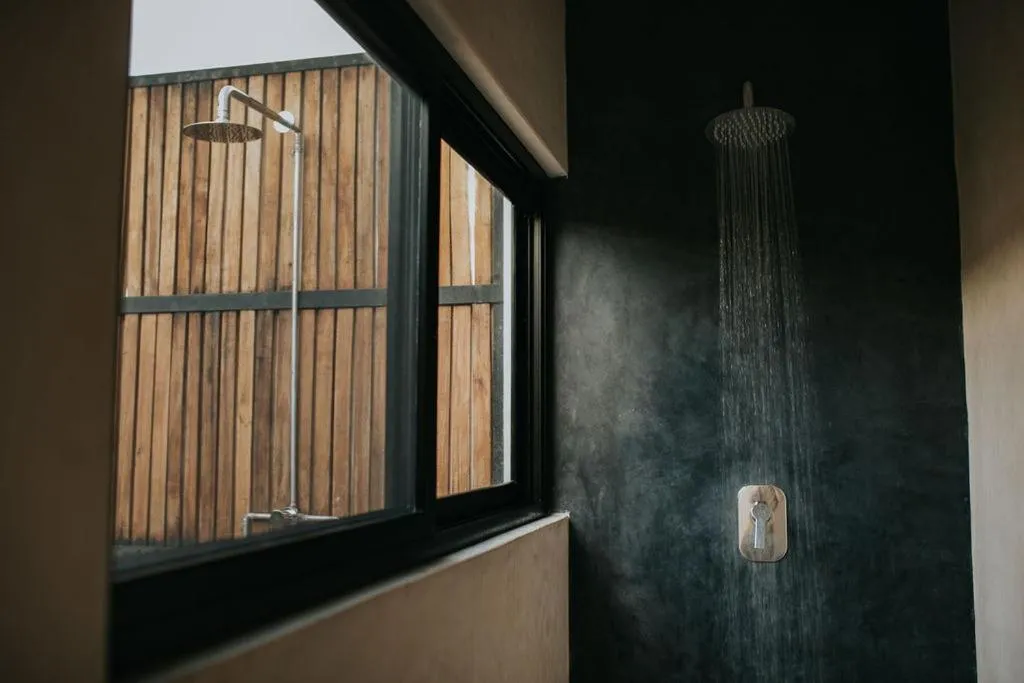Shower in Lumina at Mudra Tulum