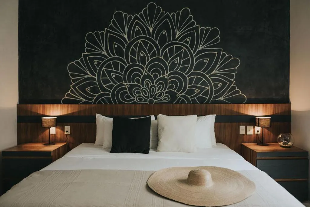 Bed in Lumina at Mudra Tulum