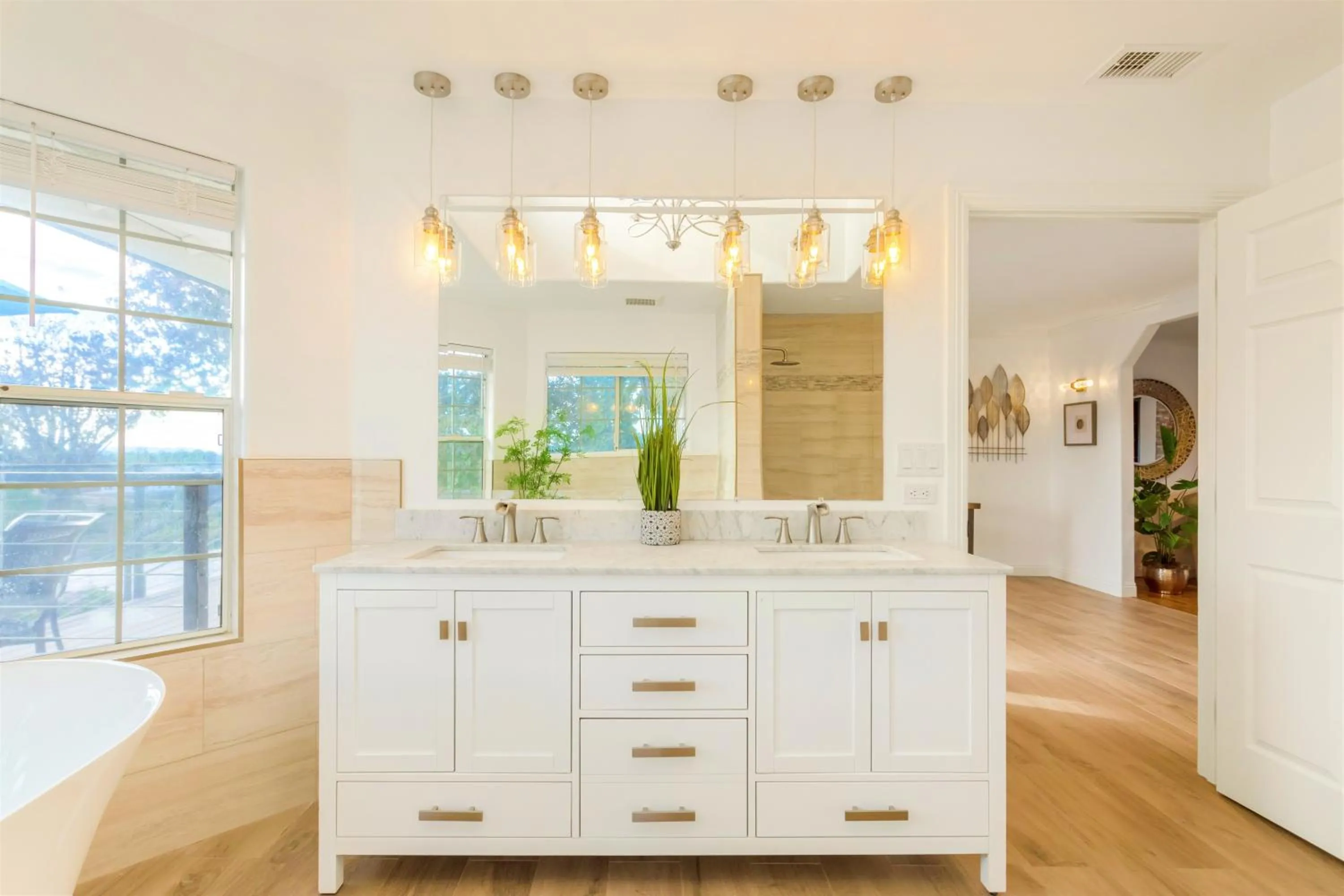 Bathroom in Villa Inn- Adult Only- Temecula Wine Country