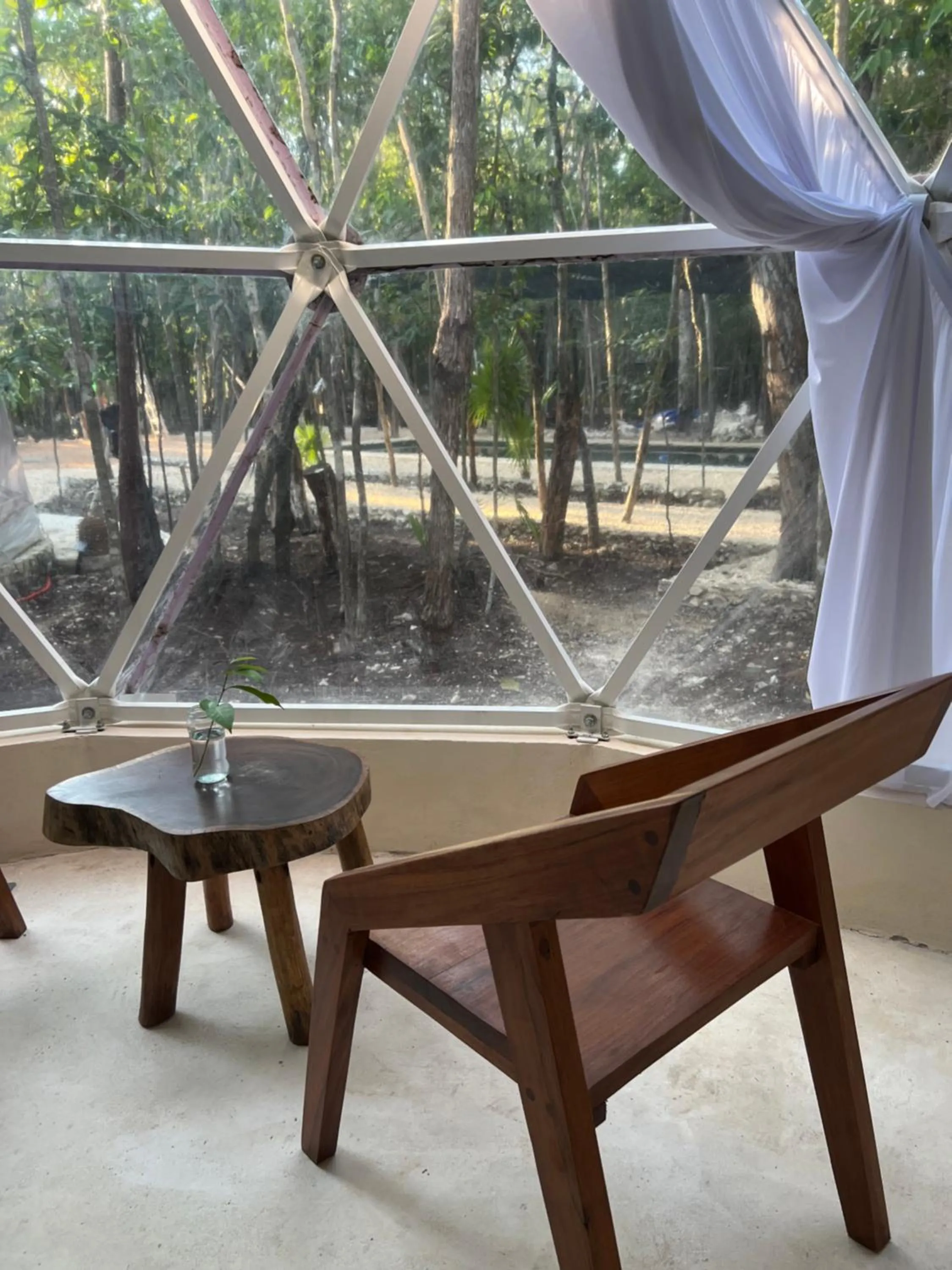 Garden view in Glamping Mayan Glam
