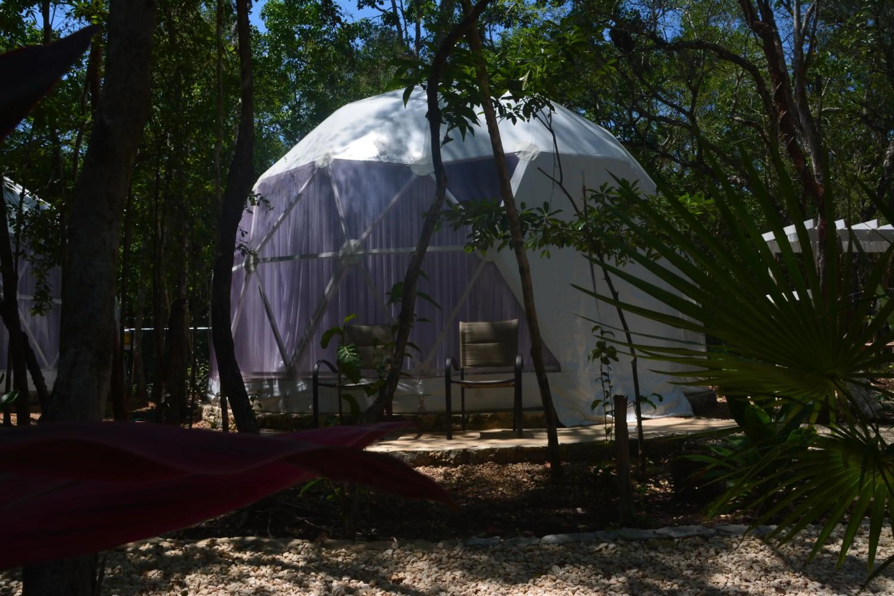 Off site in Glamping Mayan Glam