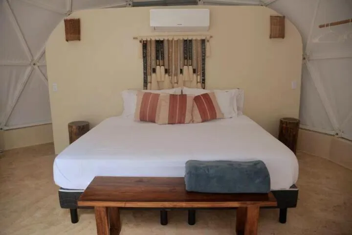 Bed in Glamping Mayan Glam