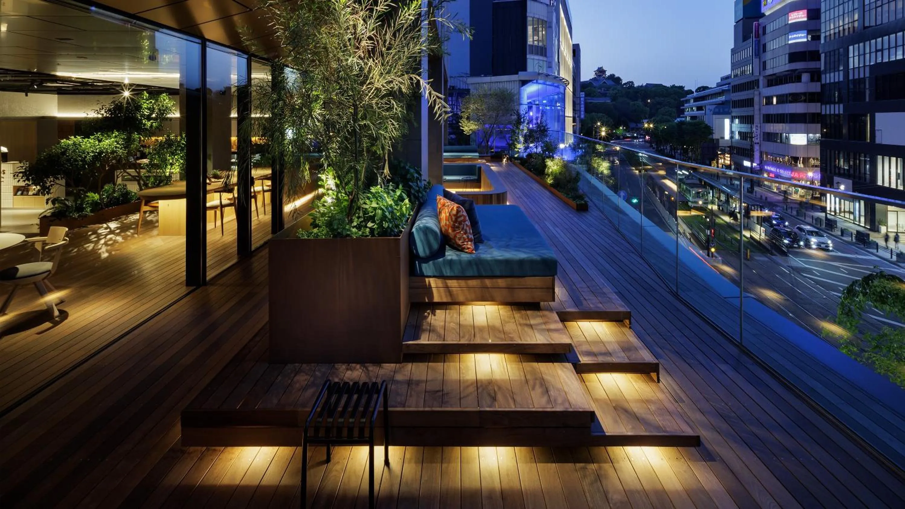 Balcony/Terrace in OMO5 Kumamoto by Hoshino Resorts