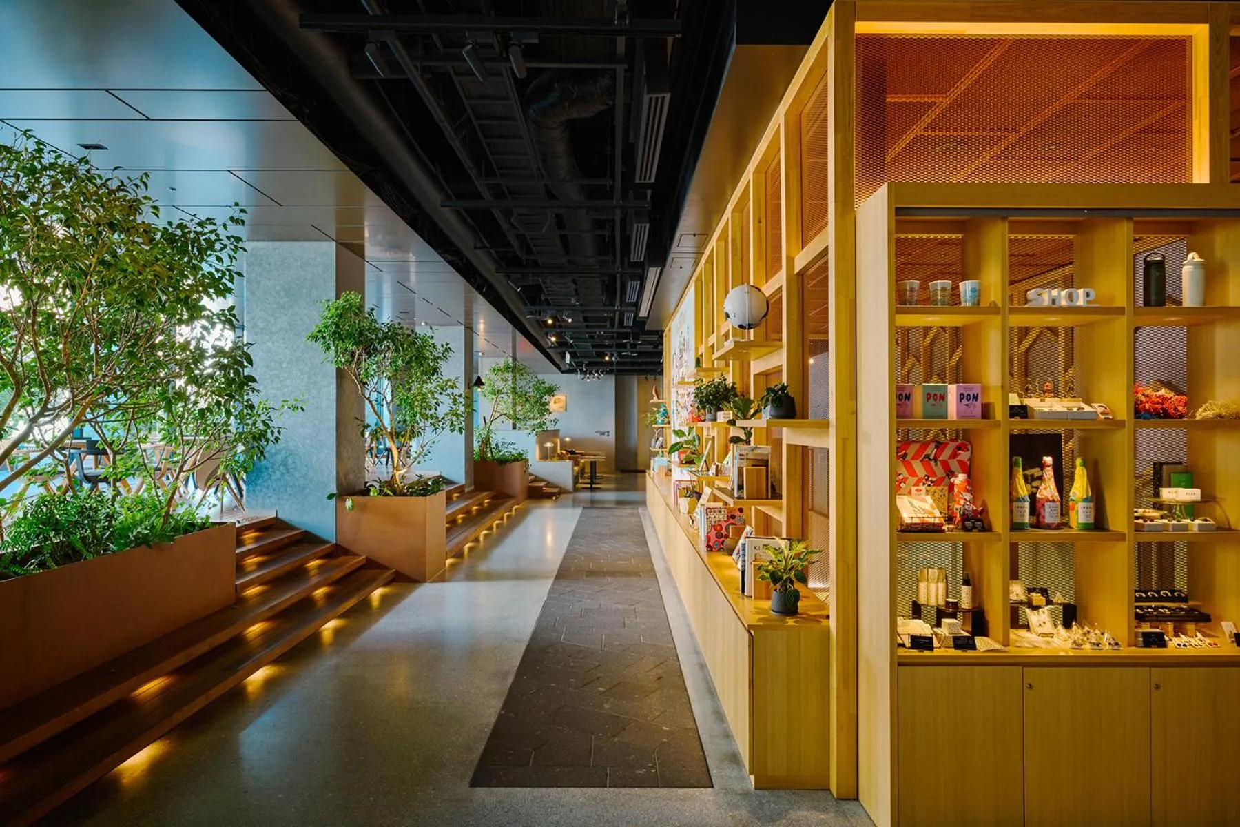 Communal lounge/ TV room in OMO5 Kumamoto by Hoshino Resorts