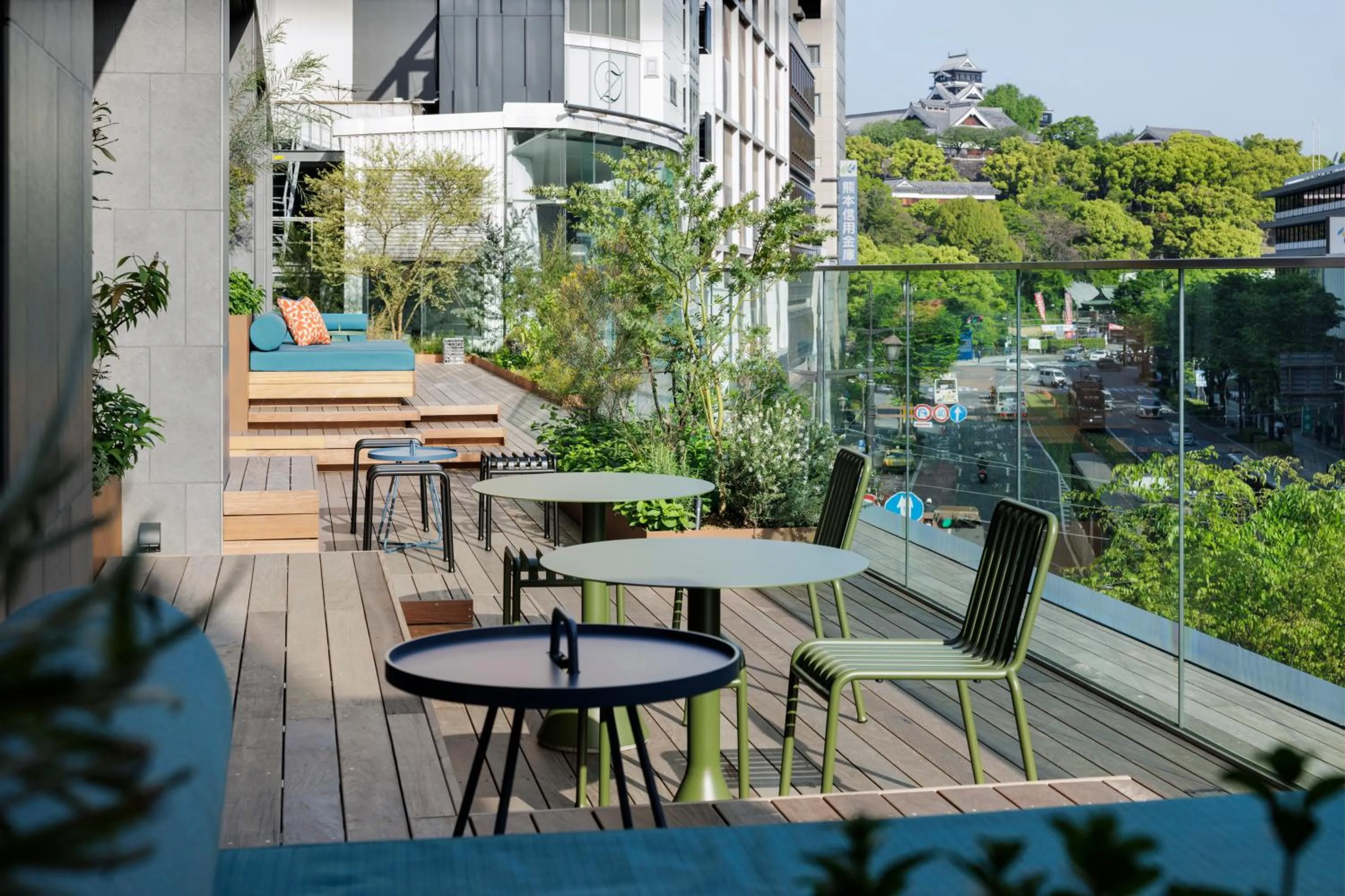 Balcony/Terrace in OMO5 Kumamoto by Hoshino Resorts
