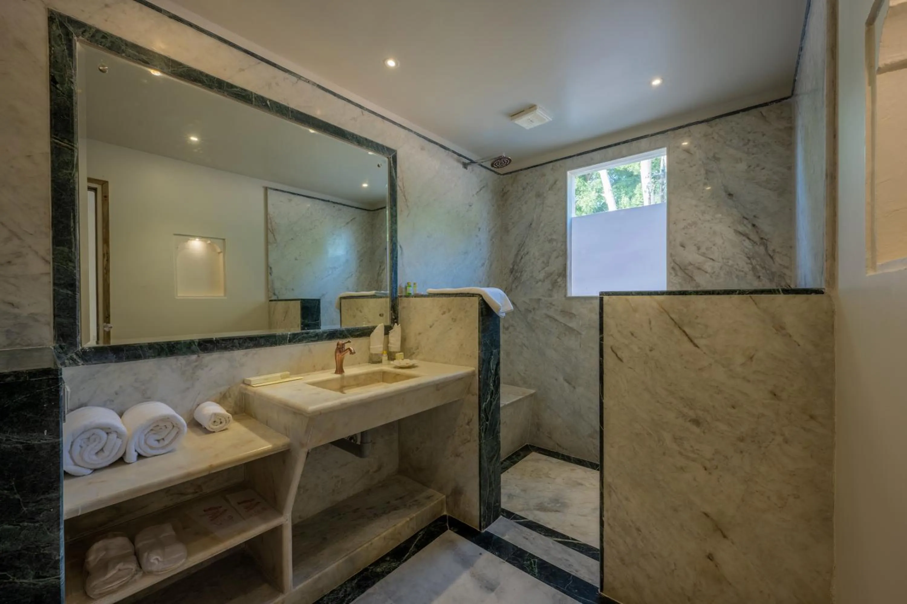 Bathroom in Aangan Resort Ranthambhore - A Private Pool Villa