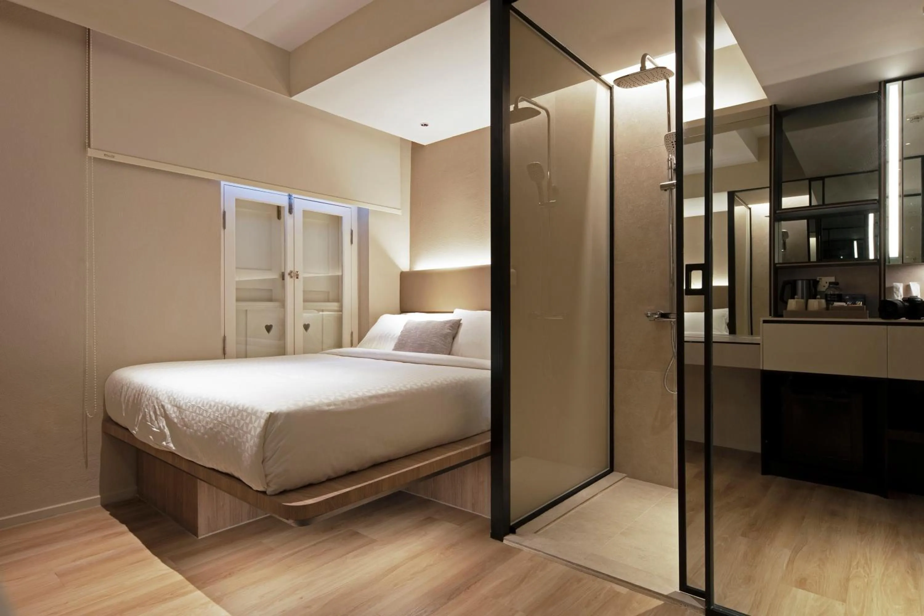 Bedroom, Bed in Hotel 1900 Chinatown