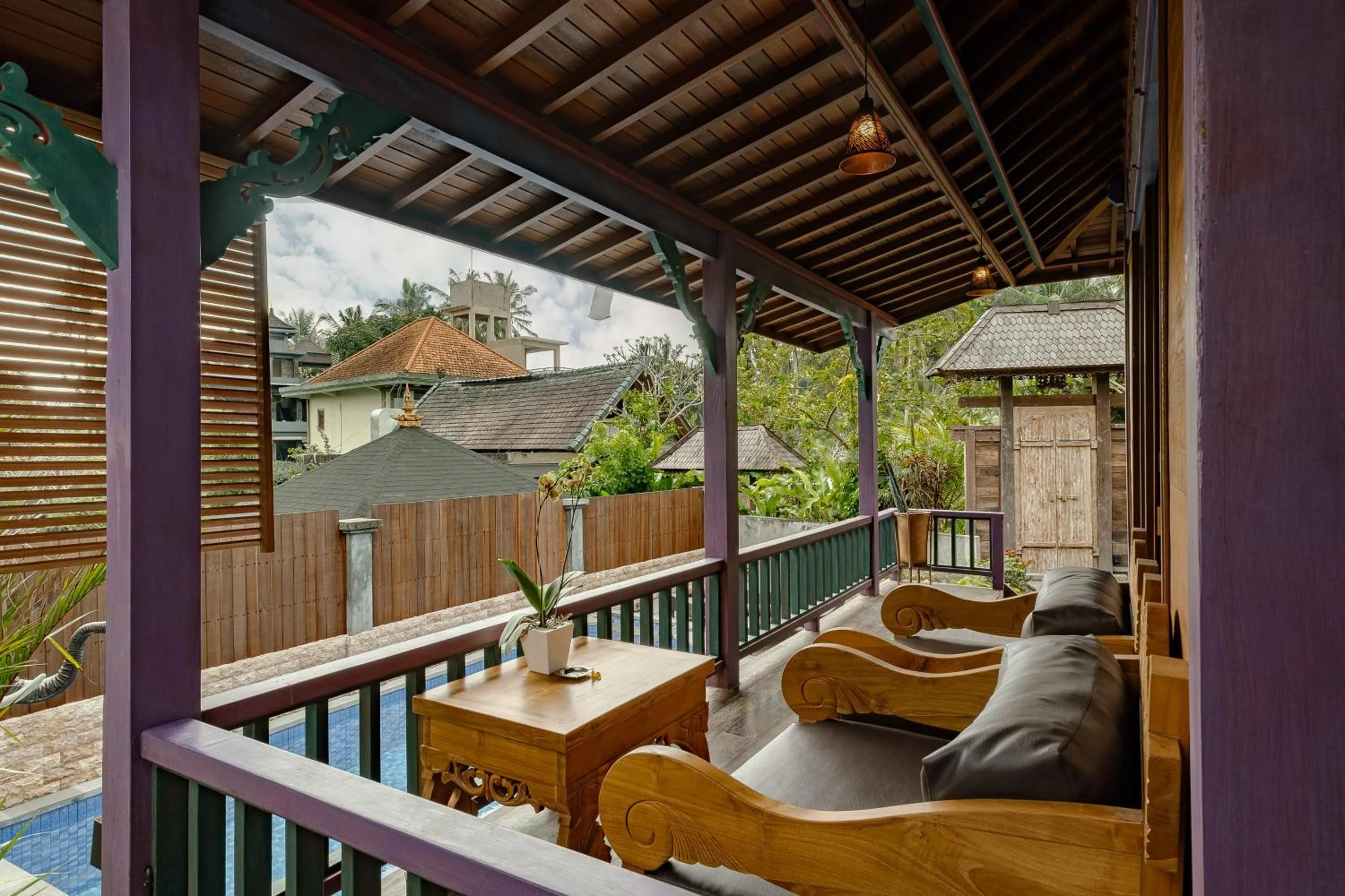 Balcony/Terrace in Gynandha Ubud Cottage