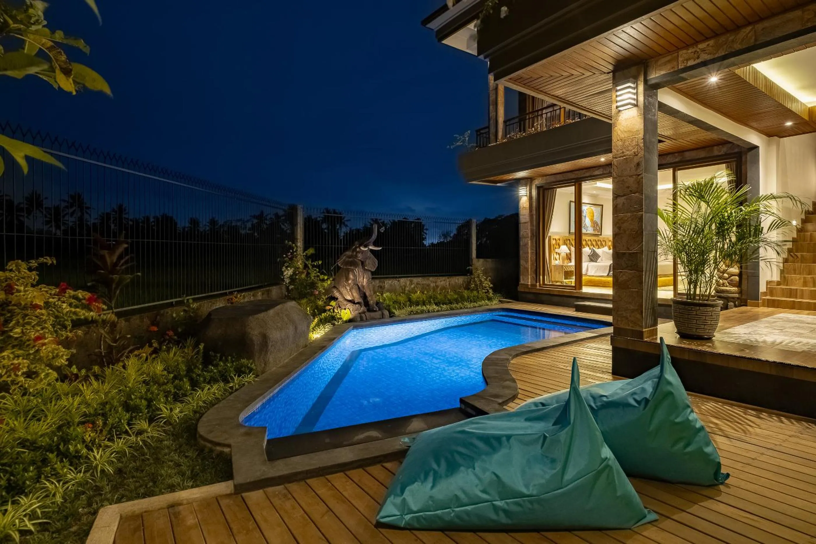 Night in Gynandha Ubud Cottage