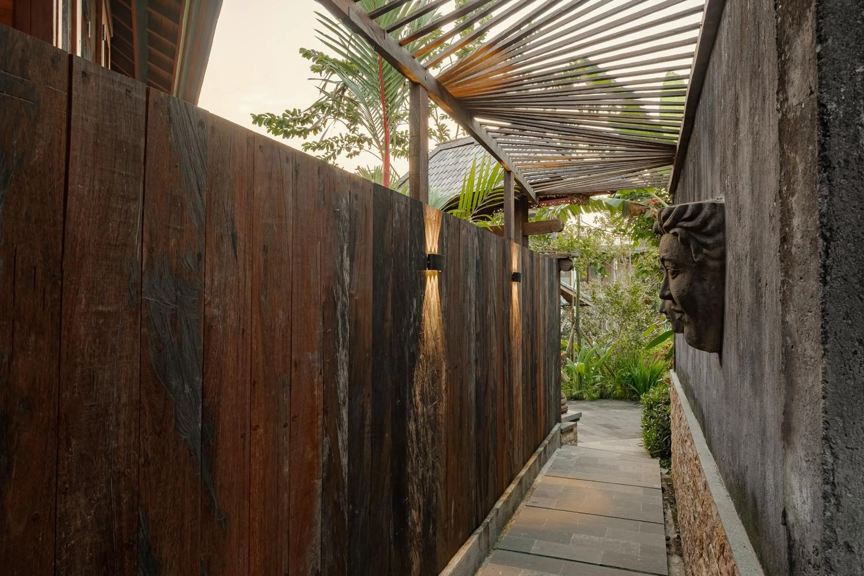 Street view in Gynandha Ubud Cottage