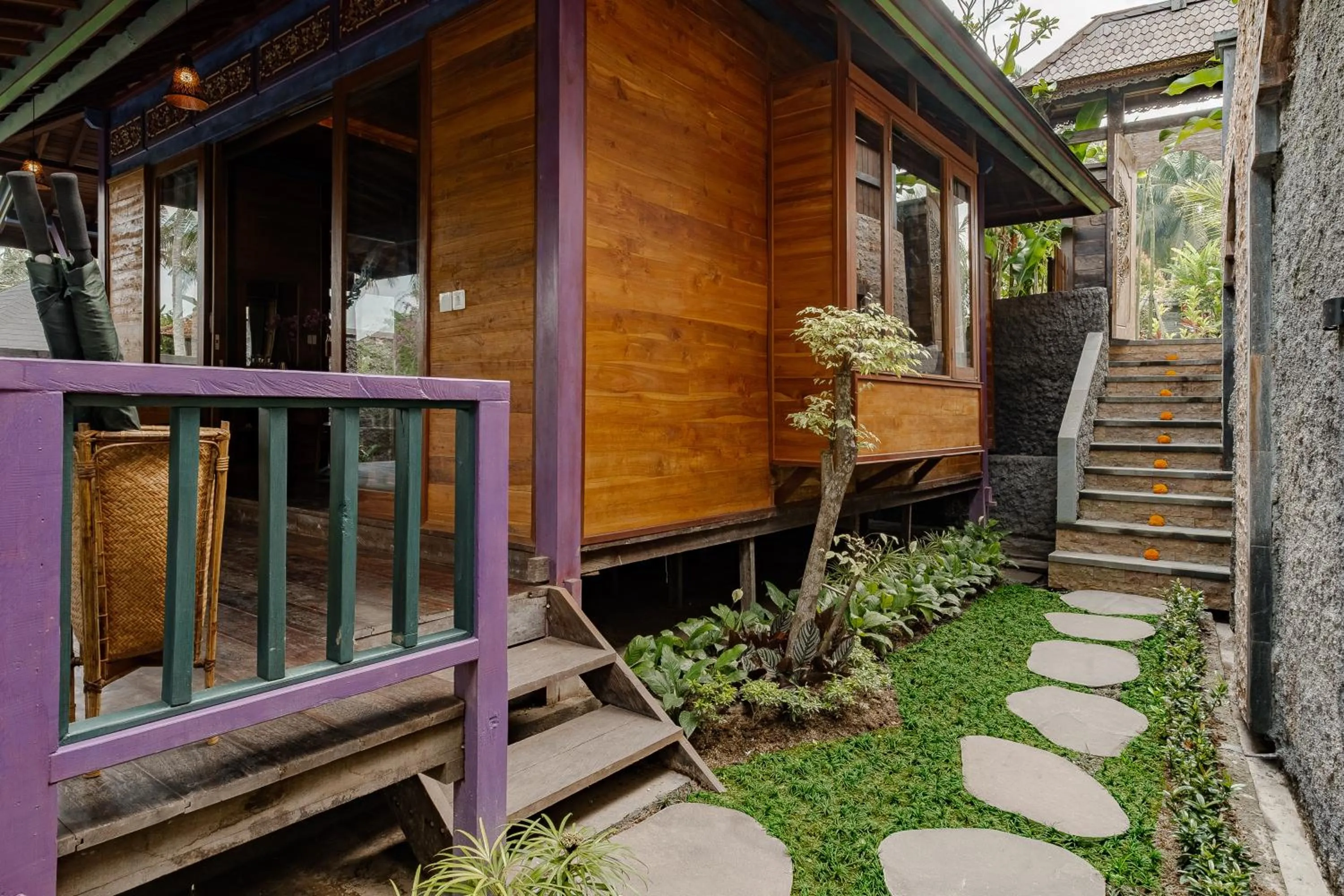 Garden in Gynandha Ubud Cottage