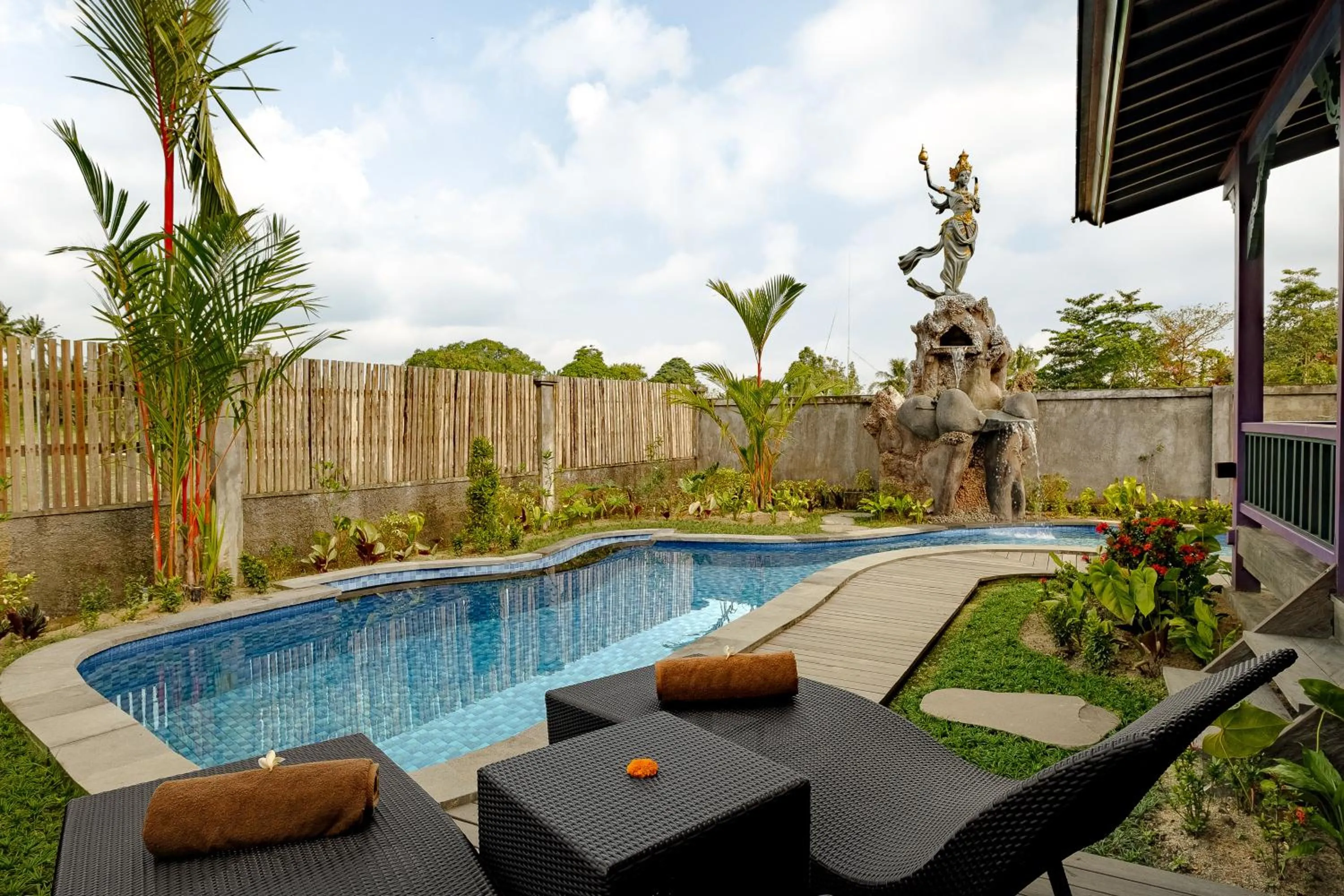 Natural landscape in Gynandha Ubud Cottage