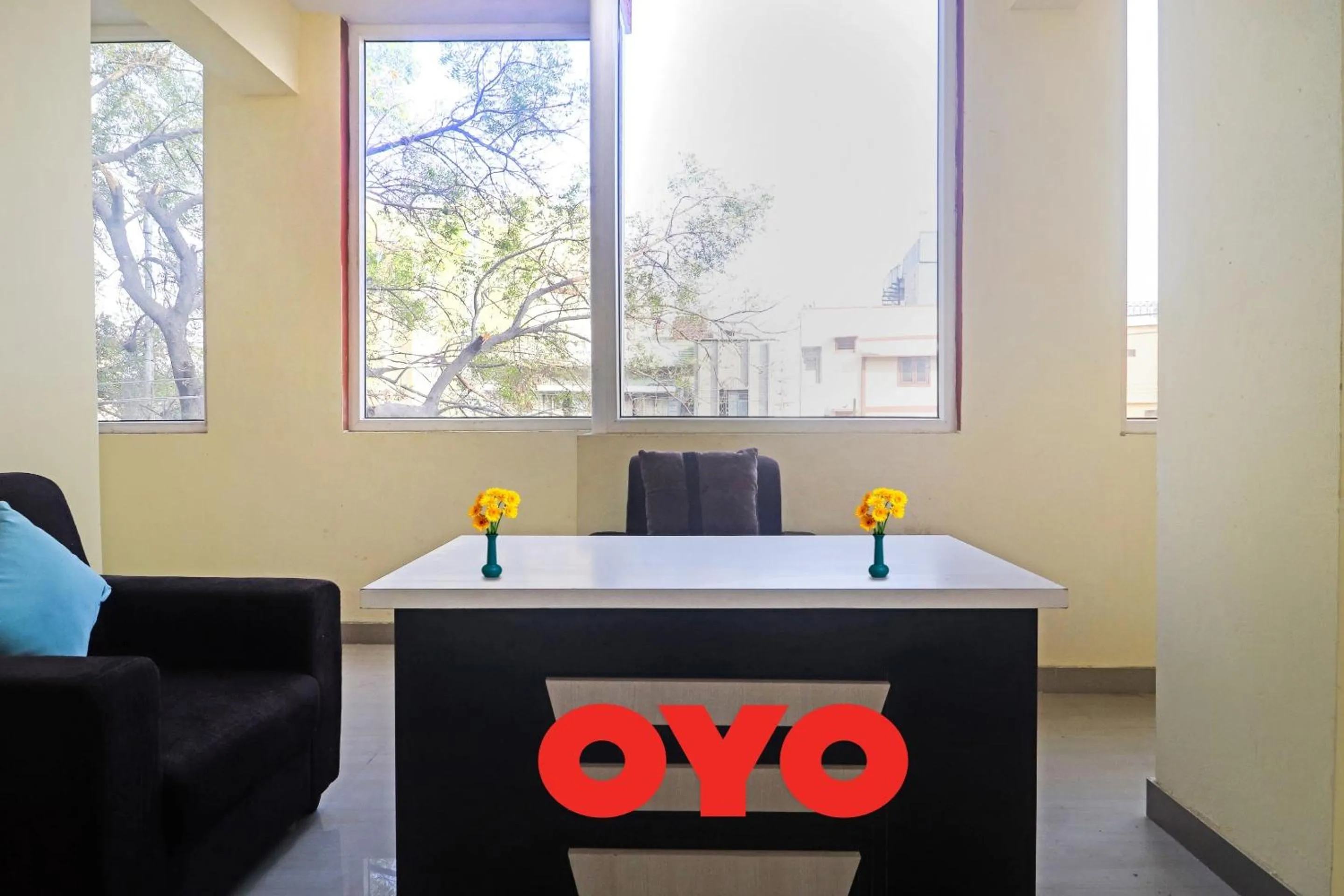 Lobby or reception in Super Collection O Elite Stay Near Habsiguda Metro Station