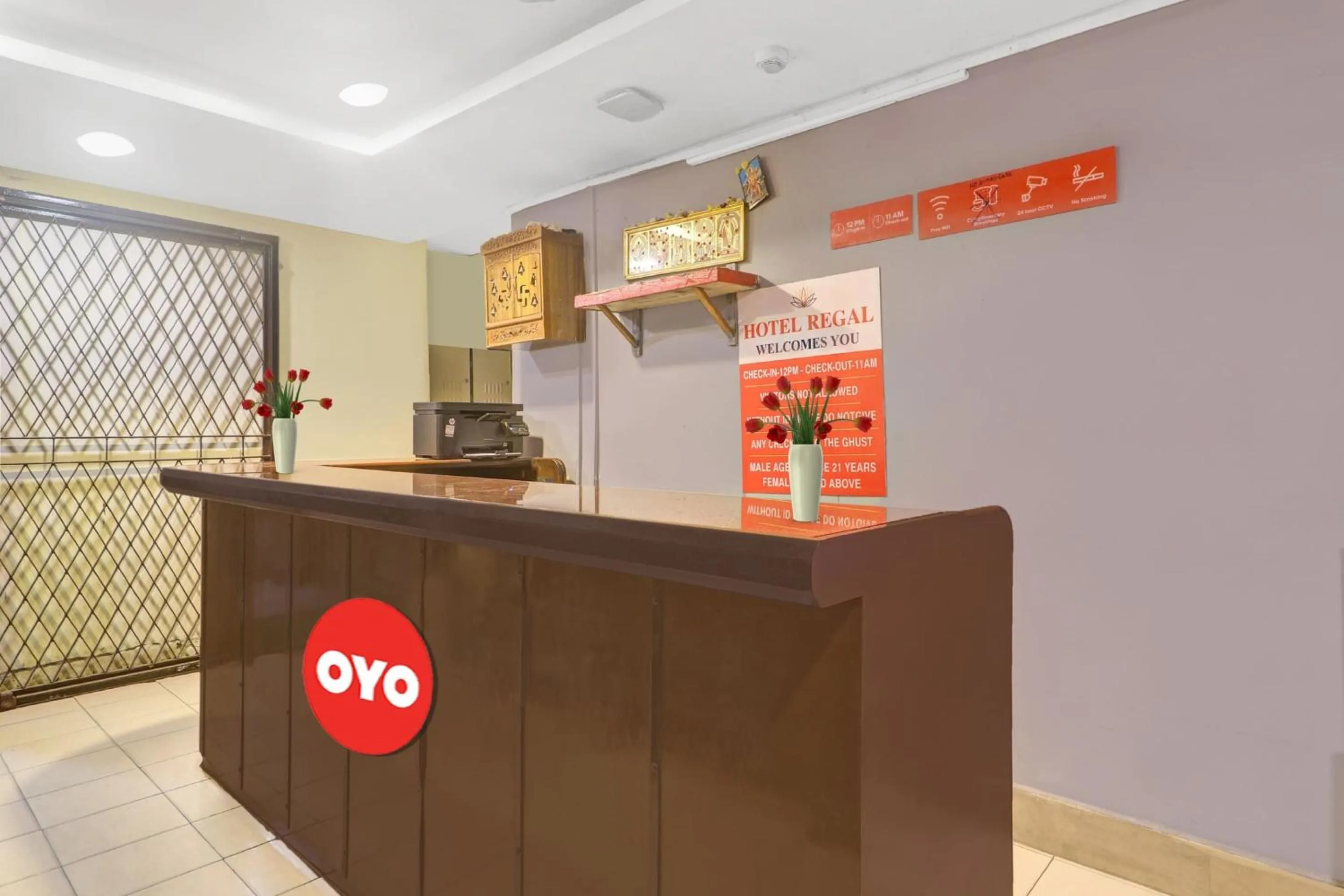 Lobby or reception in Hotel O HRR Hotels Near Paradise circle