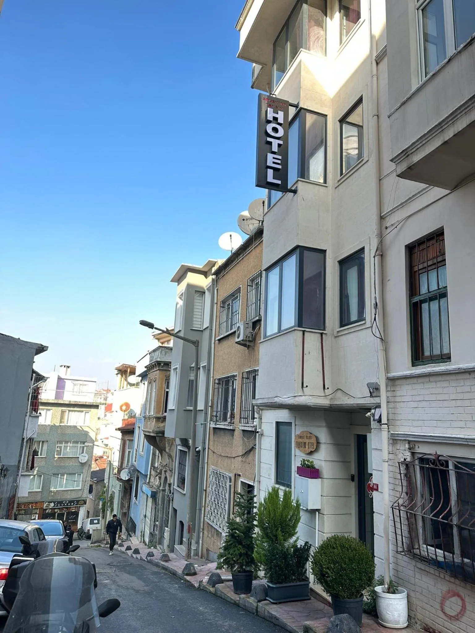 Property building in Taksim Soushian Hotel
