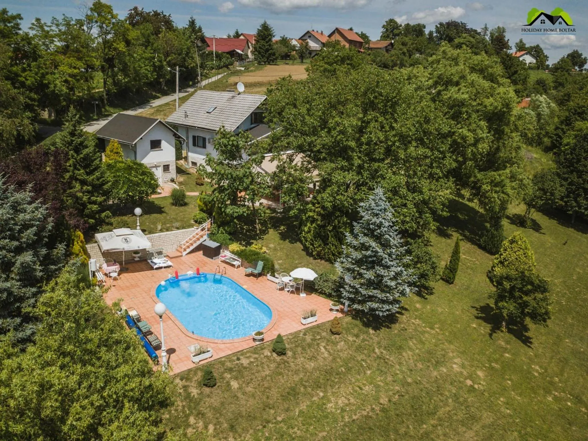 Swimming pool in Holiday Home Boltar