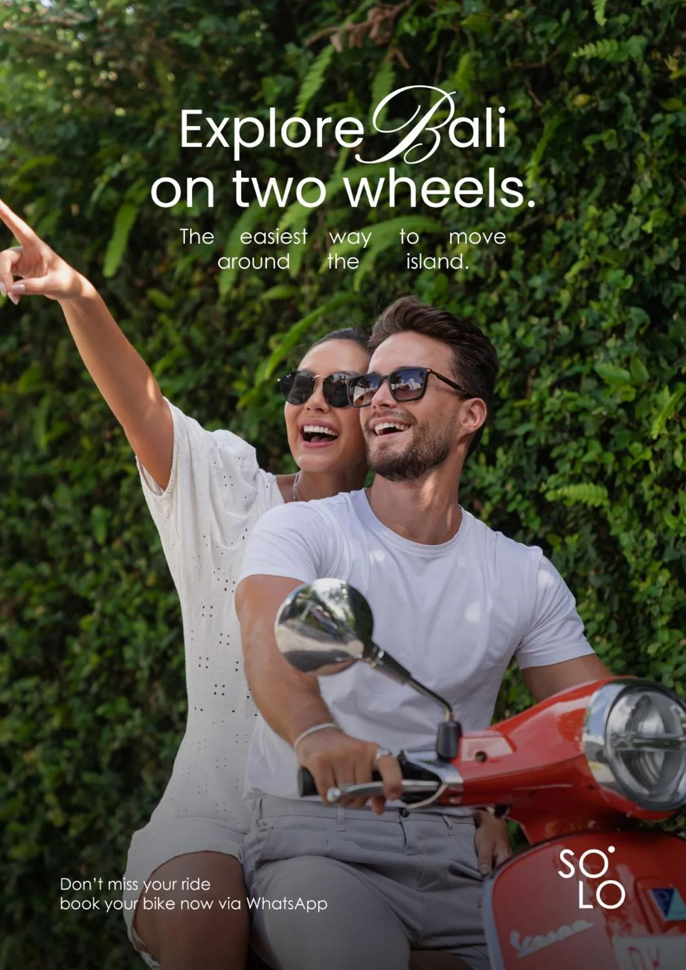 Text overlay in Roomates Hostel Canggu by Ini Vie Hospitality