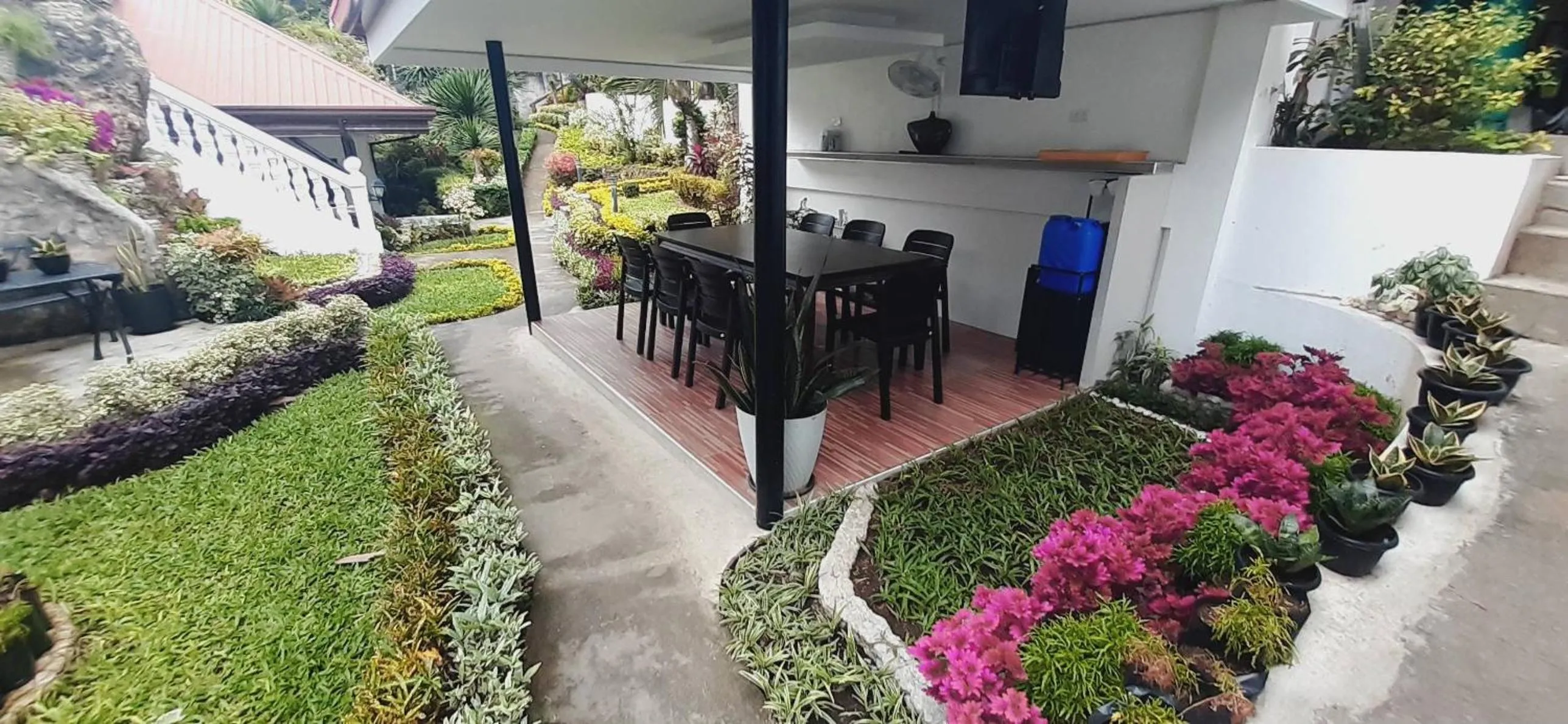 Dining area in Avana Hills Boracay Prime Family Suite 101