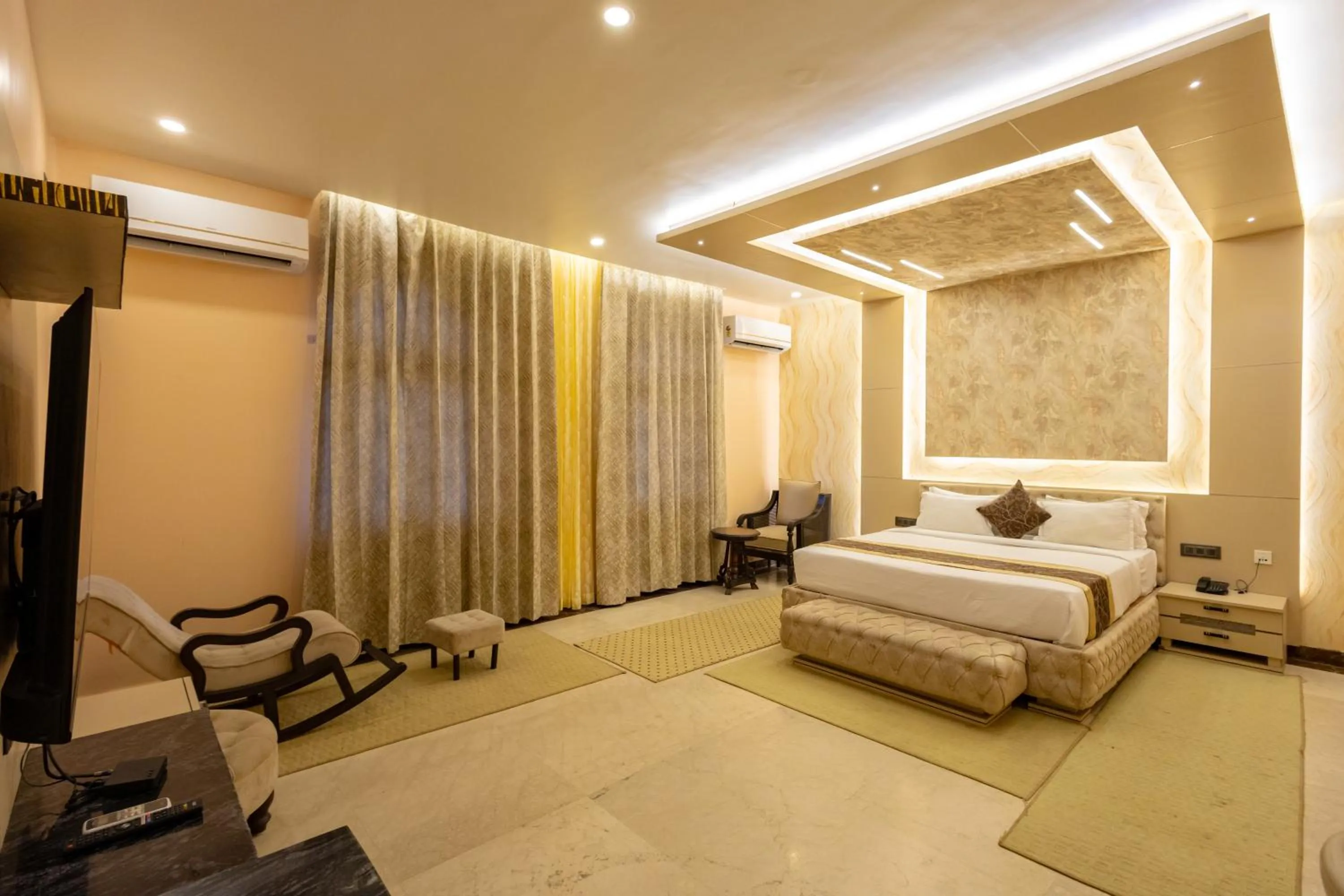Bedroom, Bed in BUDDHA HERITAGE RESORT